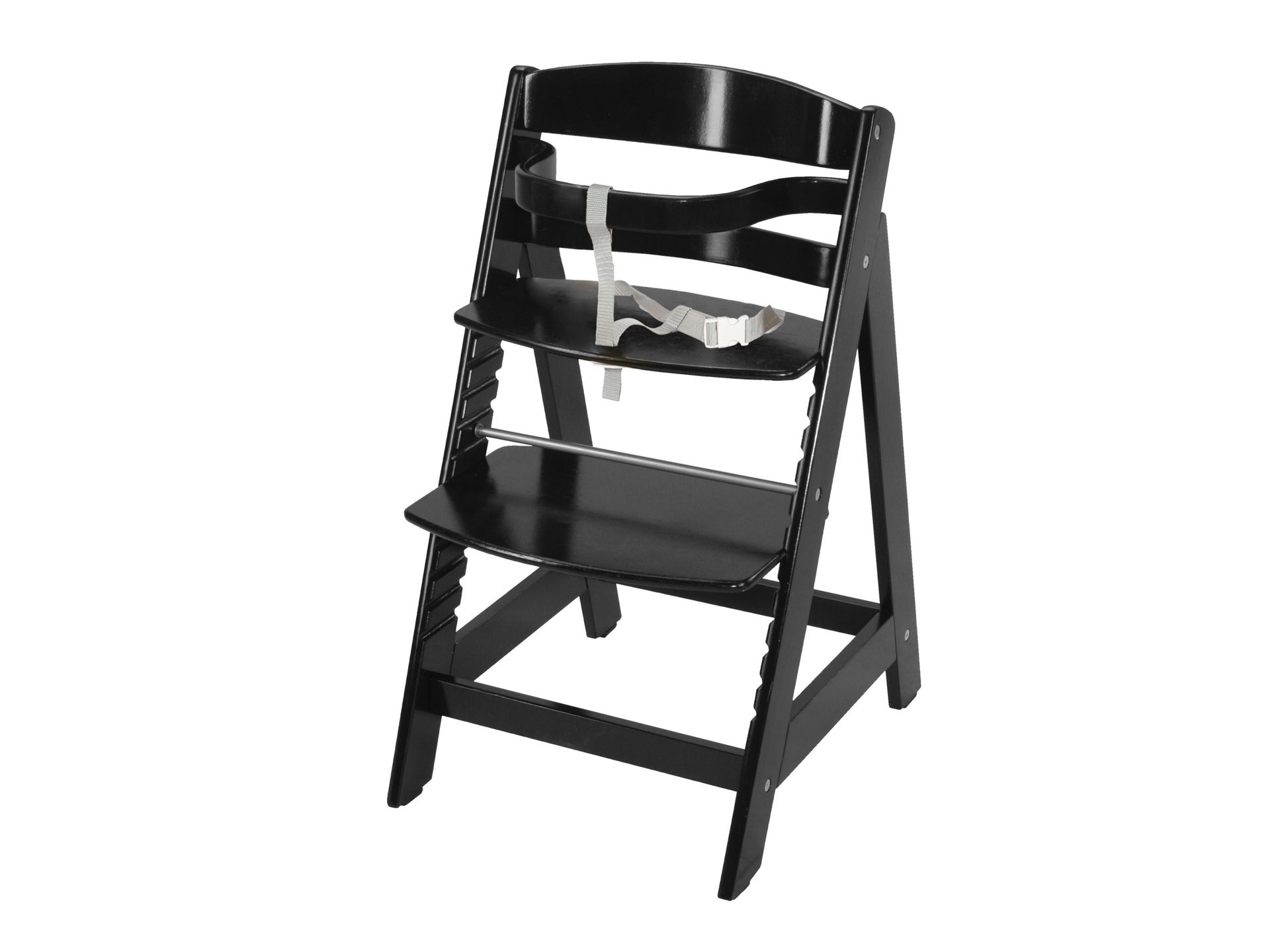 Roba Krzesełko dziecięce Sit Up z drewna Czarny