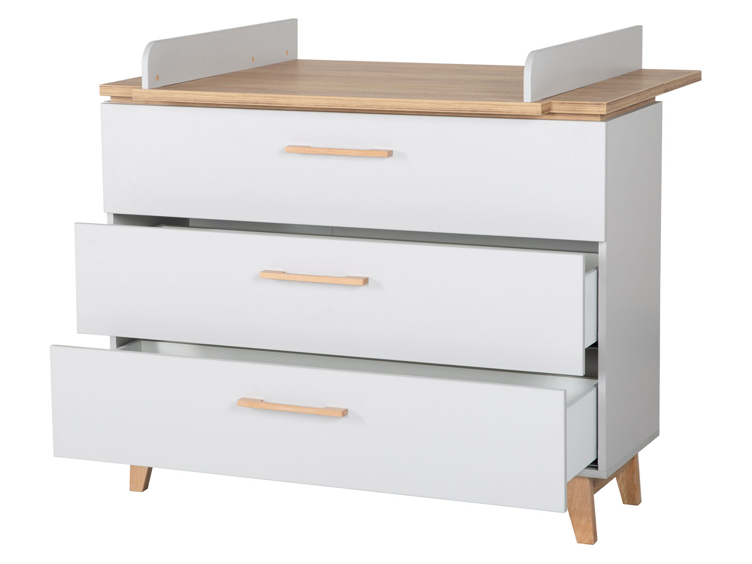 Roba Komoda z przewijakiem „Caro” z odpinaną nakładką do przewijania