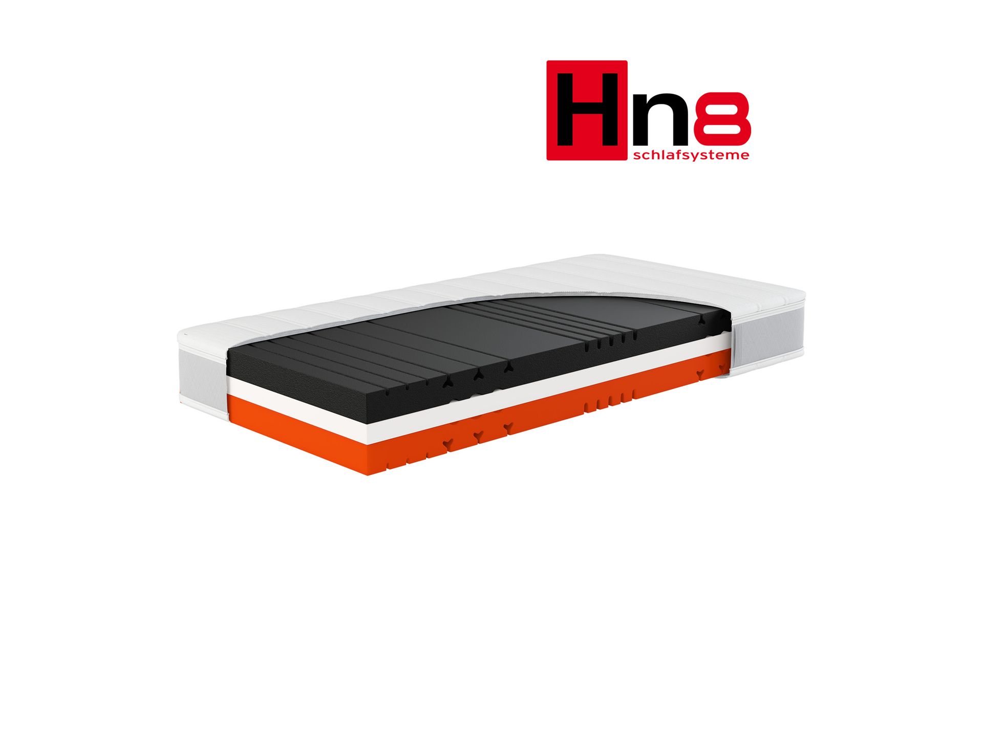 Hn8 Schlafsysteme Materac piankowy 7-strefowy Sleep Balance Pro (H2/H3, 140 x 200 cm)