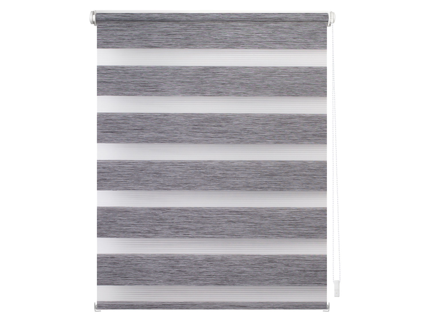 Lichtblick Roleta dzień/ noc Klemmfix, bez wiercenia, od 45 do 120 cm (Ciemnoszary, 100 x 150 cm)