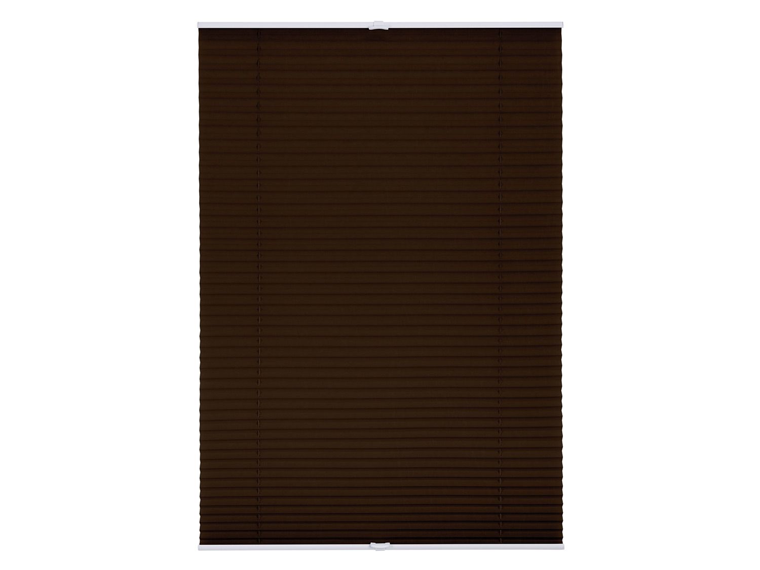 Lichtblick Roleta plisowana Klemmfix, bez wiercenia, od 45 x 130 cm (Brązowy, 90x210 cm)