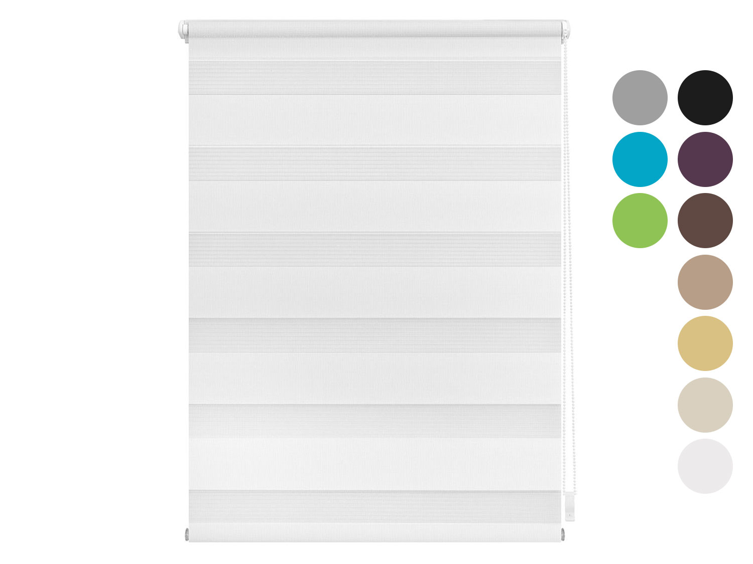 Lichtblick Roleta dzień/ noc Klemmfix, bez wiercenia, od 45 x 150 cm