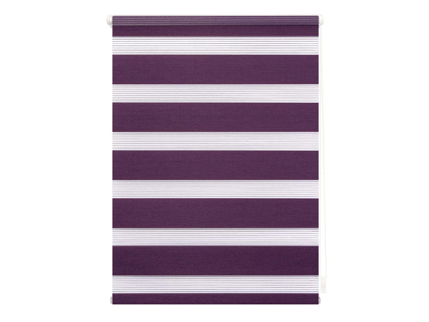 Lichtblick Roleta dzień/ noc Klemmfix, bez wiercenia, od 45 x 150 cm (jeżynowy, 45x150 cm)