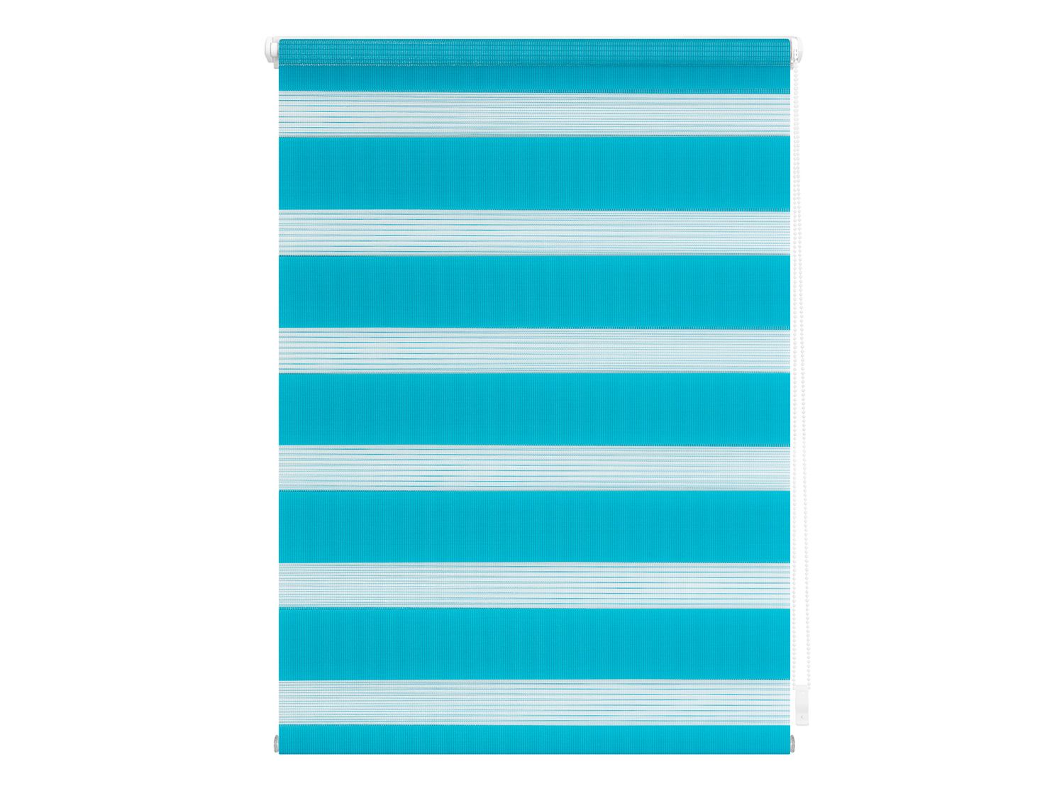 Lichtblick Roleta dzień/ noc Klemmfix, bez wiercenia, od 45 x 150 cm (Niebieski, 45x150 cm)