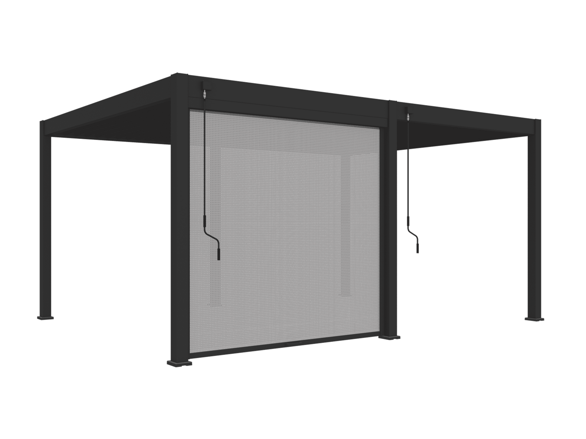 Pergoline Roleta przeciwsłoneczna do pawilonów Trumpf i Superior (Antracytowy, 2,65 m)