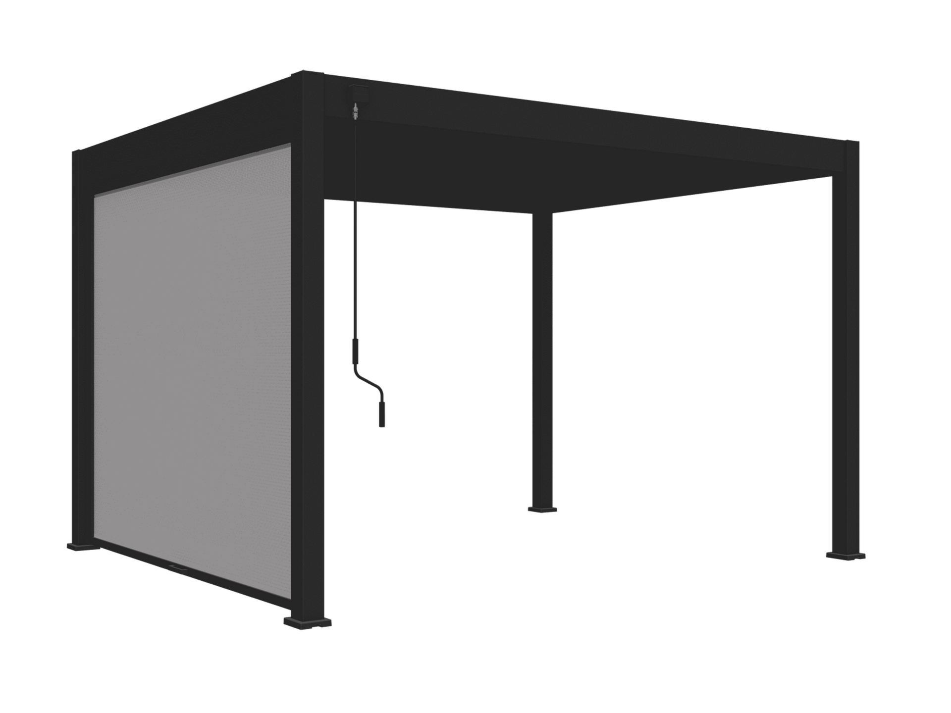 Pergoline Roleta przeciwsłoneczna do pawilonów Trumpf i Superior (Antracytowy, 3 m)