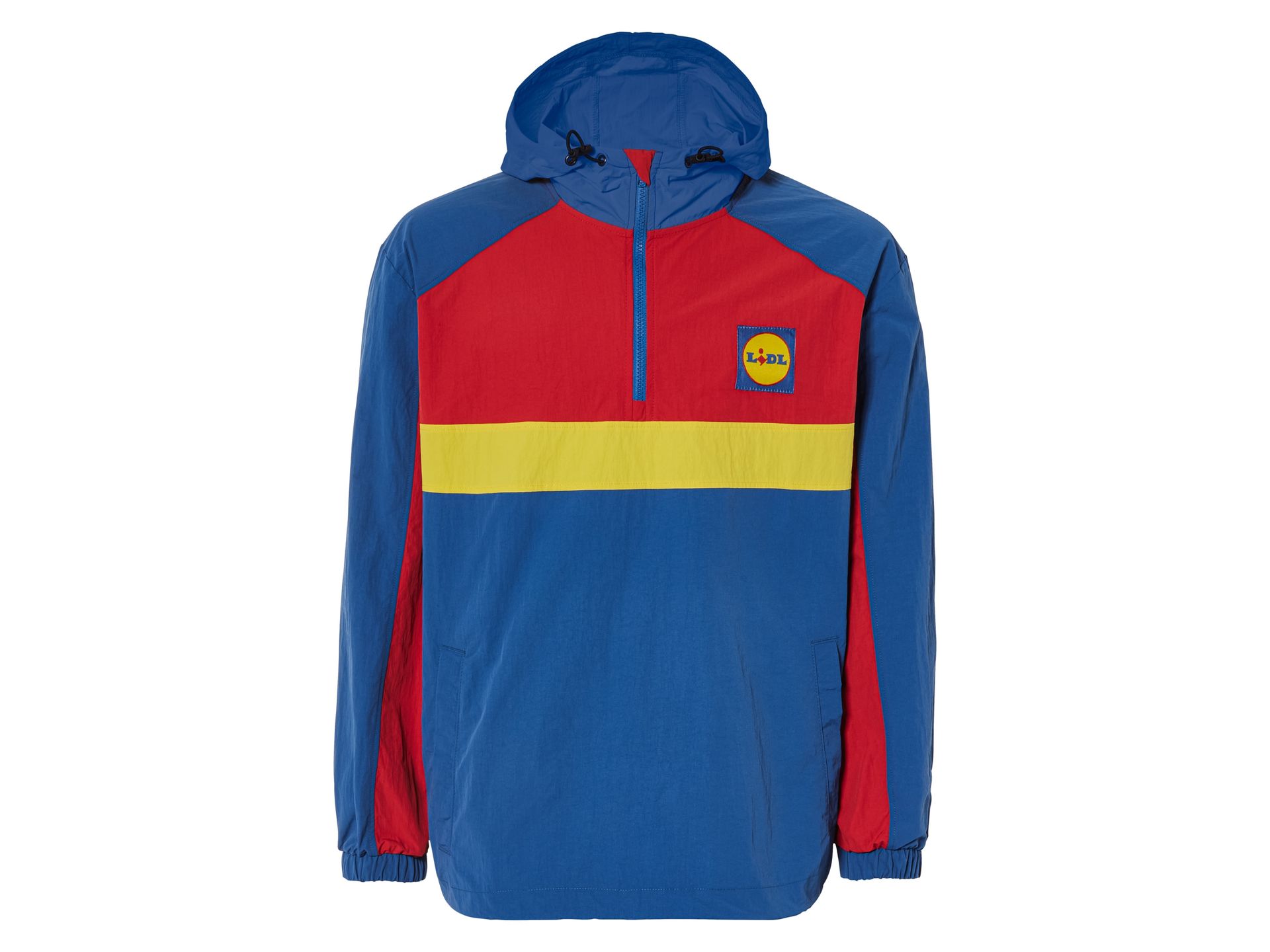 LIVERGY® Kurtka męska Lidl (S(44/46), Niebieski/czerwony/żółty)