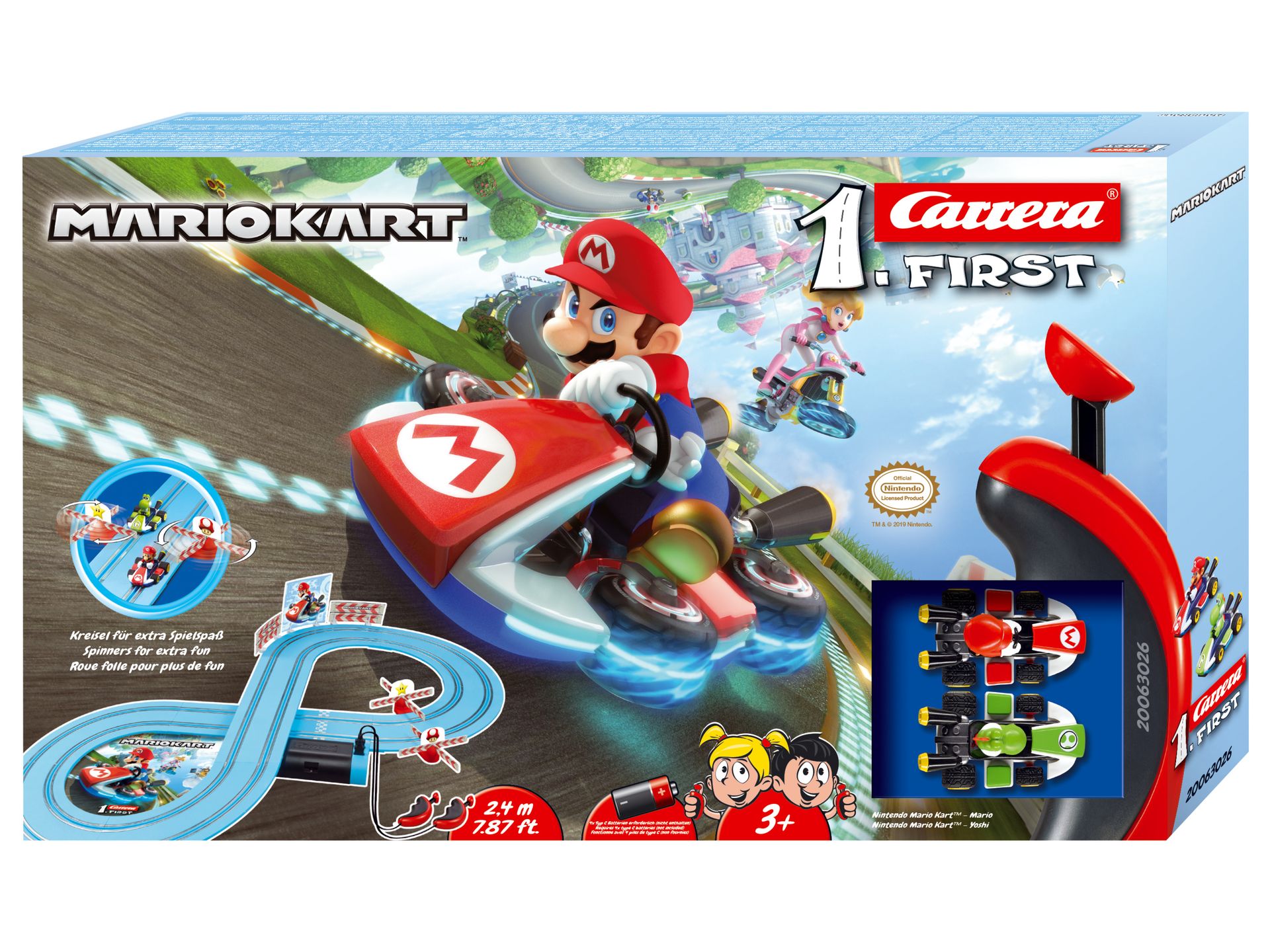Carrera Pierwsza Trasa Samochodowa dla Maluchów Mario Kart