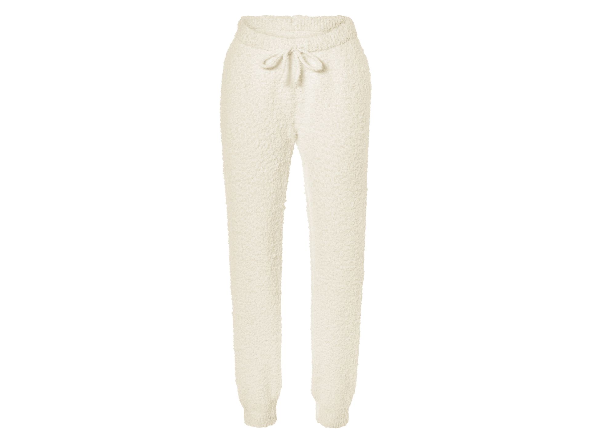 esmara® Spodnie damskie z pluszu (Beżowy, L(44/46))