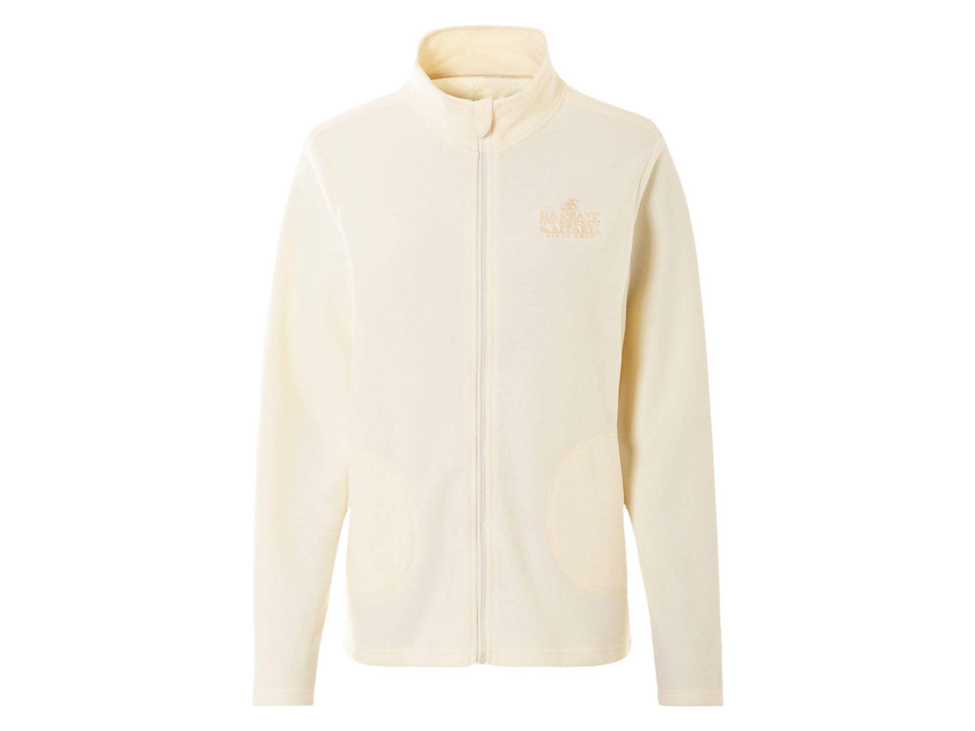 esmara® Bluza polarowa damska x Grand Polo (Kremowy, M (40/42))