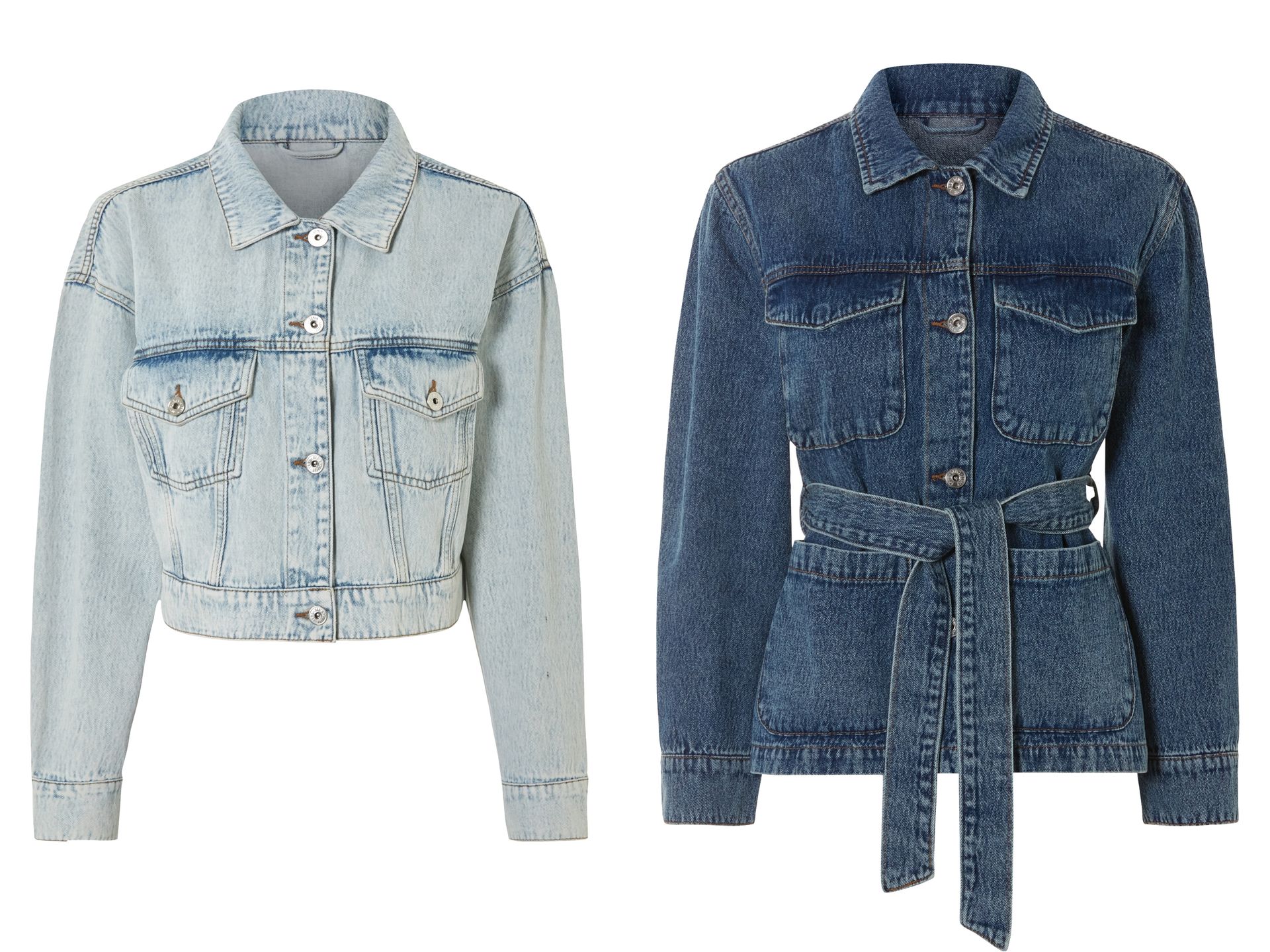 esmara® Kurtka jeansowa damska z bawełny