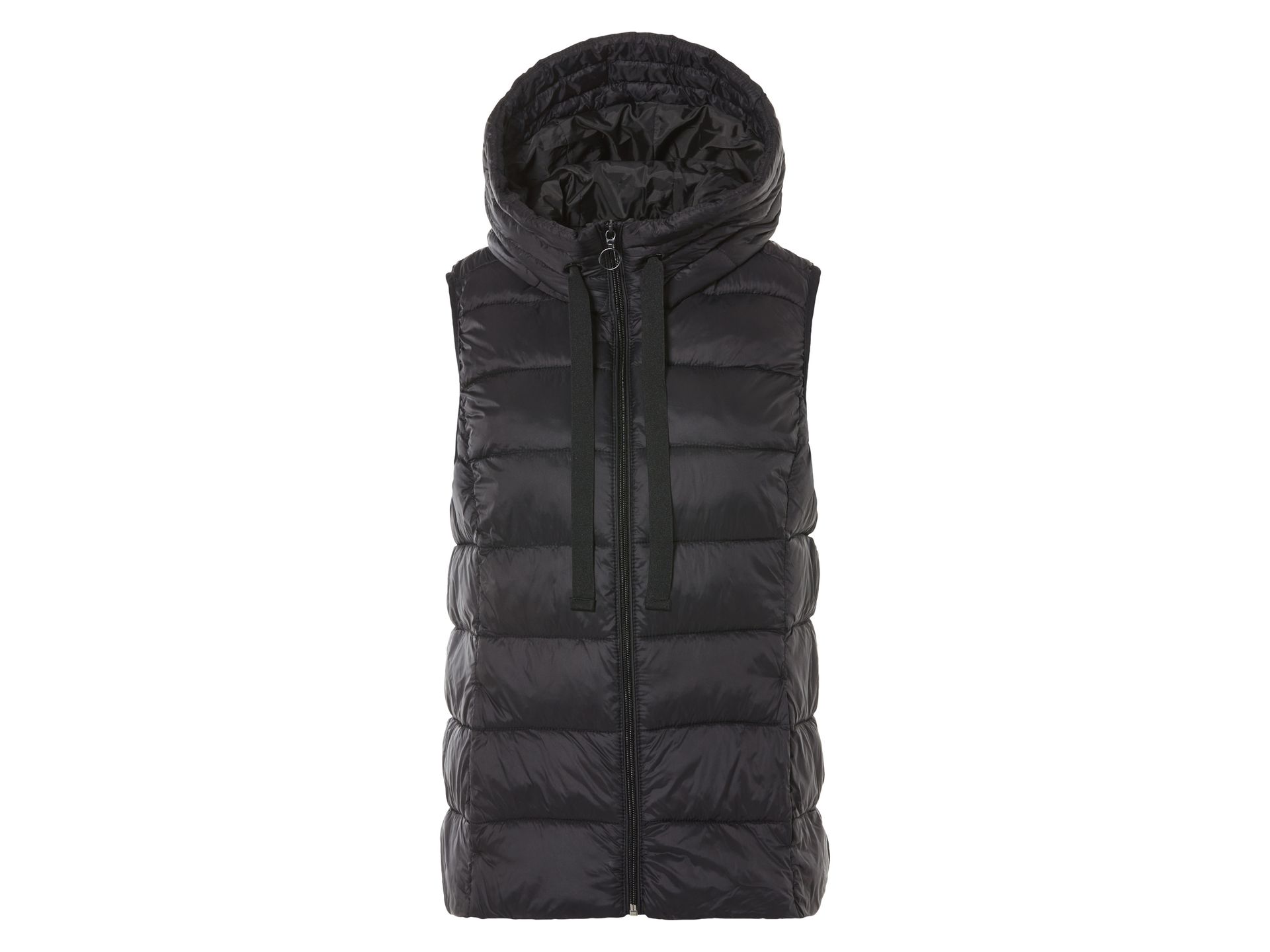 esmara® Kamizelka pikowana damska (Czarny, XS (32/34))