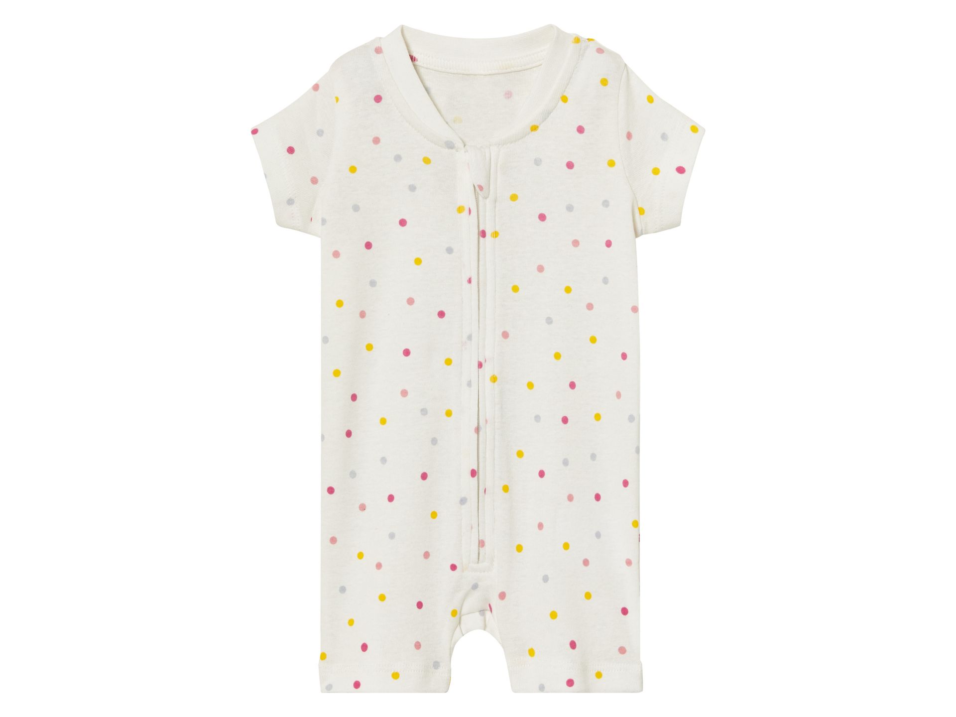 lupilu® Śpioszki niemowlęcy z bawełny organicznej (Biały, 50/56)