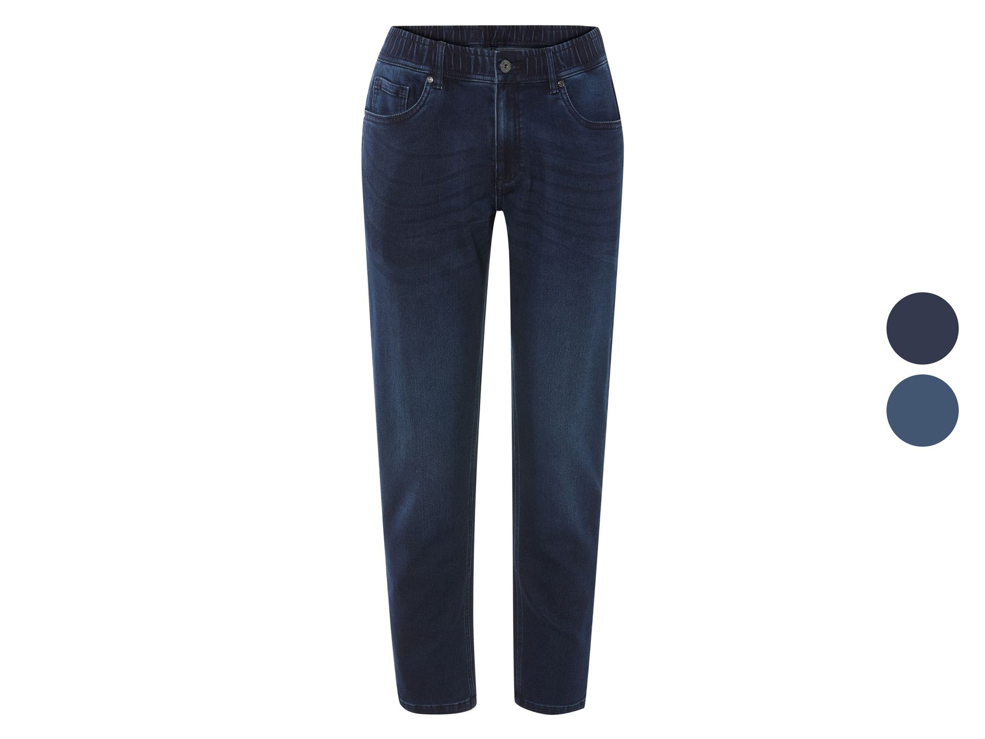 LIVERGY® Jeansy dresowe męskie, Straight Fit