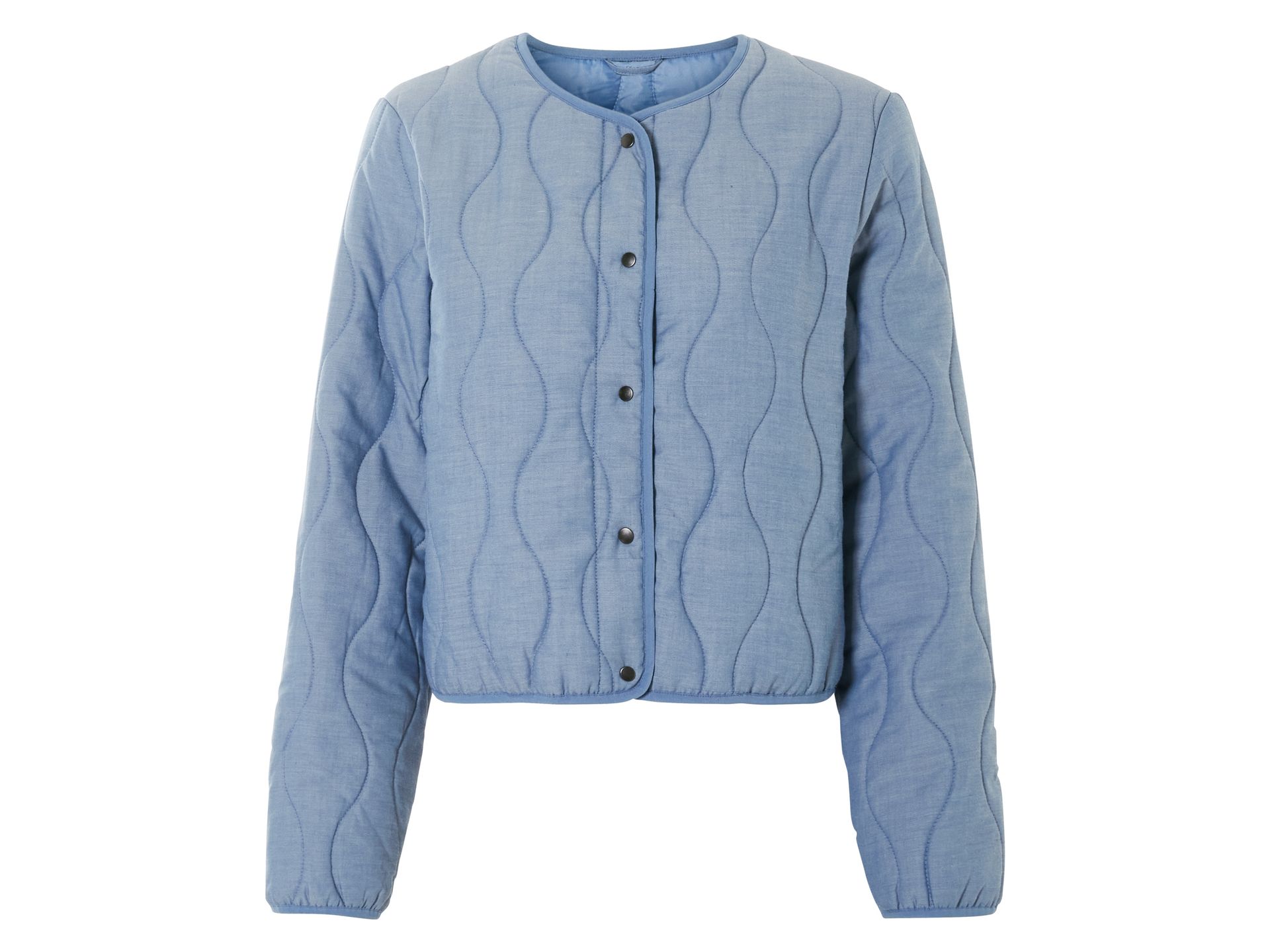 esmara® Kurtka pikowana damska (Niebieski, M(40/42))