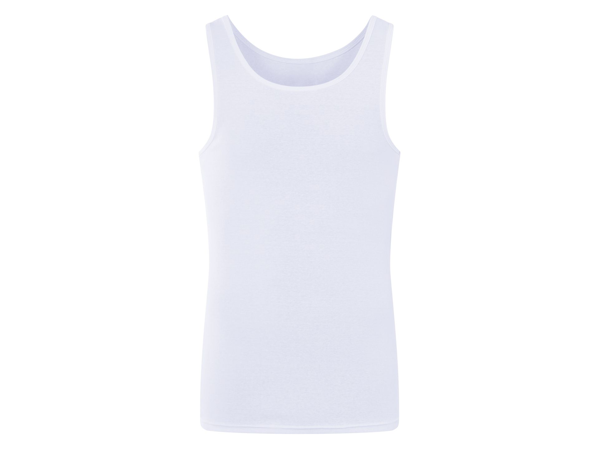 LIVERGY® Podkoszulka męska z bawełny (Biały, 6/L)