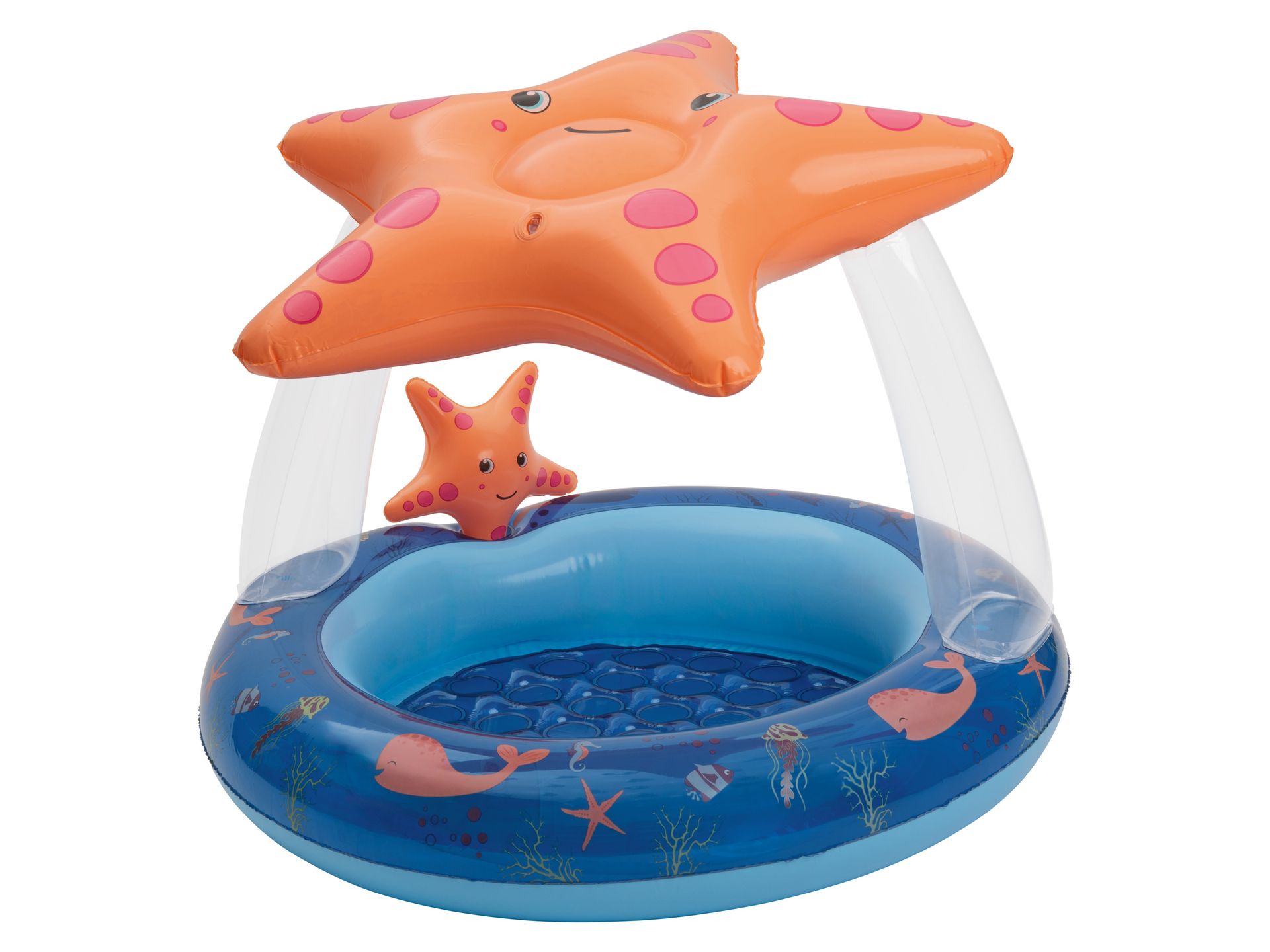 Playtive Brodzik dziecięcy z daszkiem, 2 elementy (Rozgwiazda)