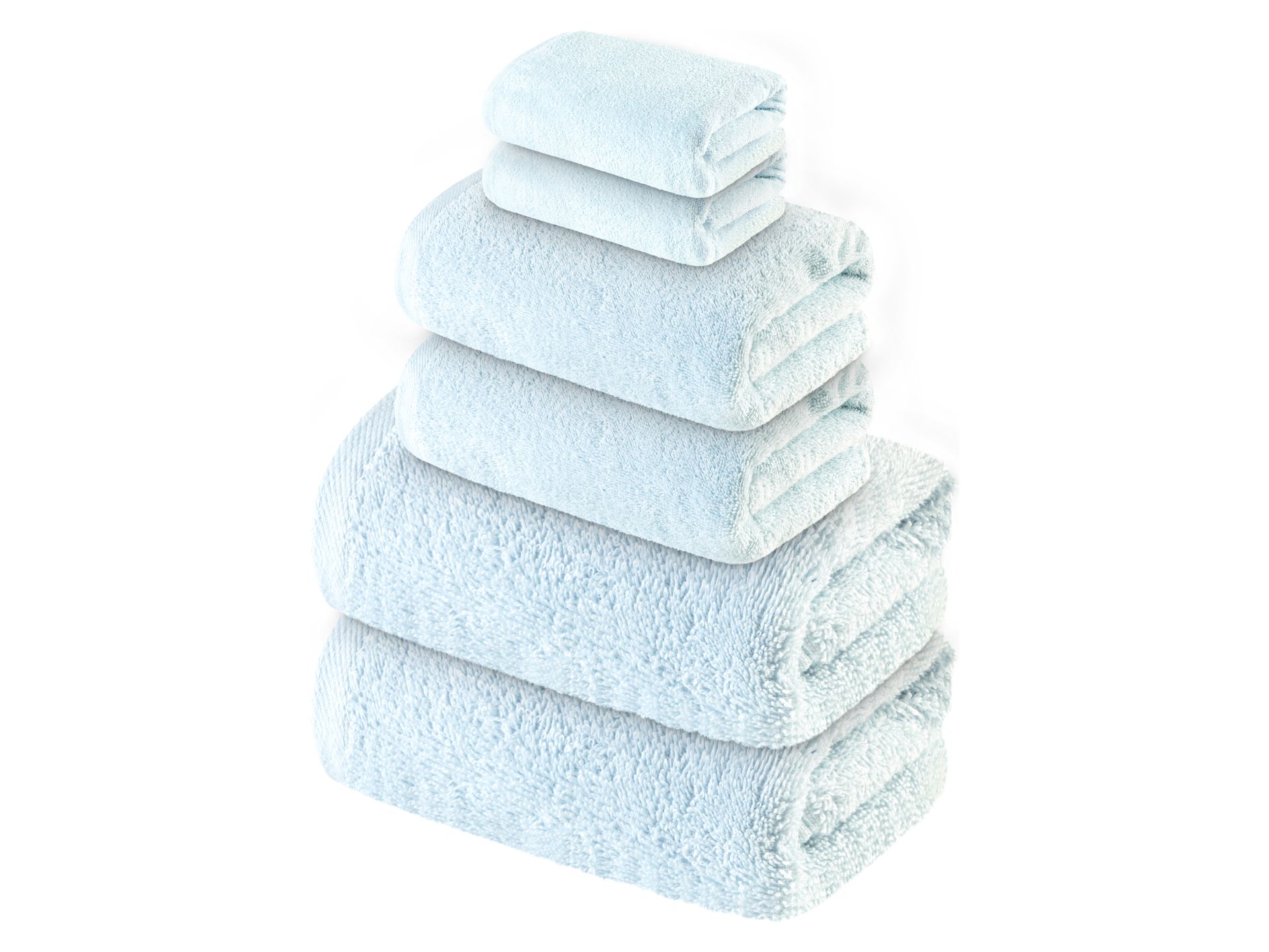 LIVARNO home Zestaw 6 ręczników frotté (Jasnoniebieski)