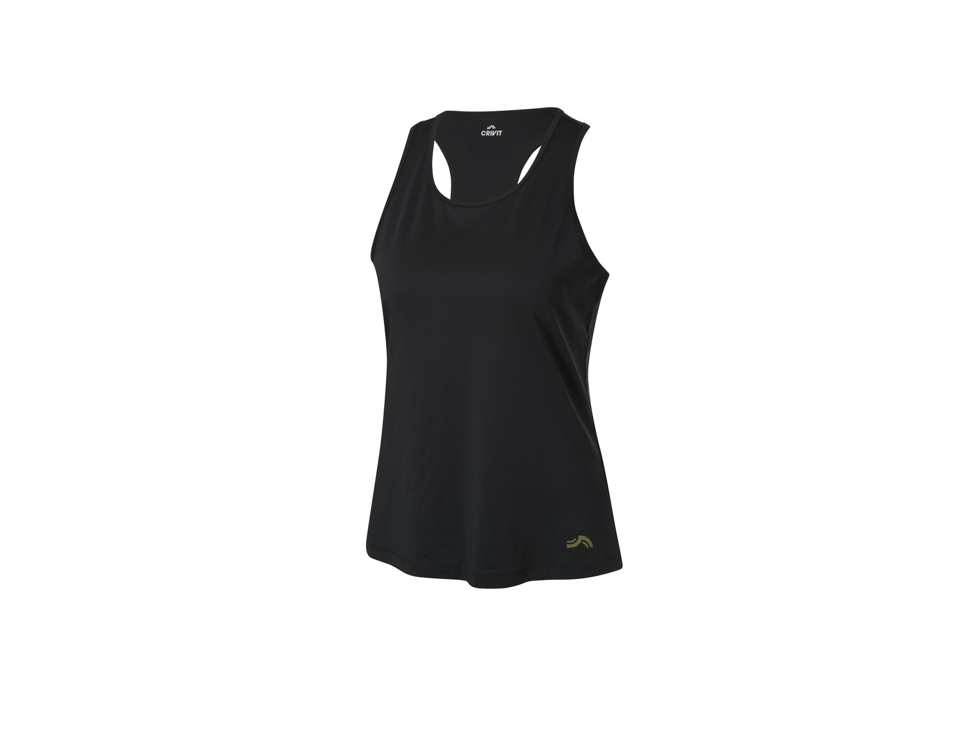 CRIVIT Top funkcyjny damski (Czarny, XS (32/34))