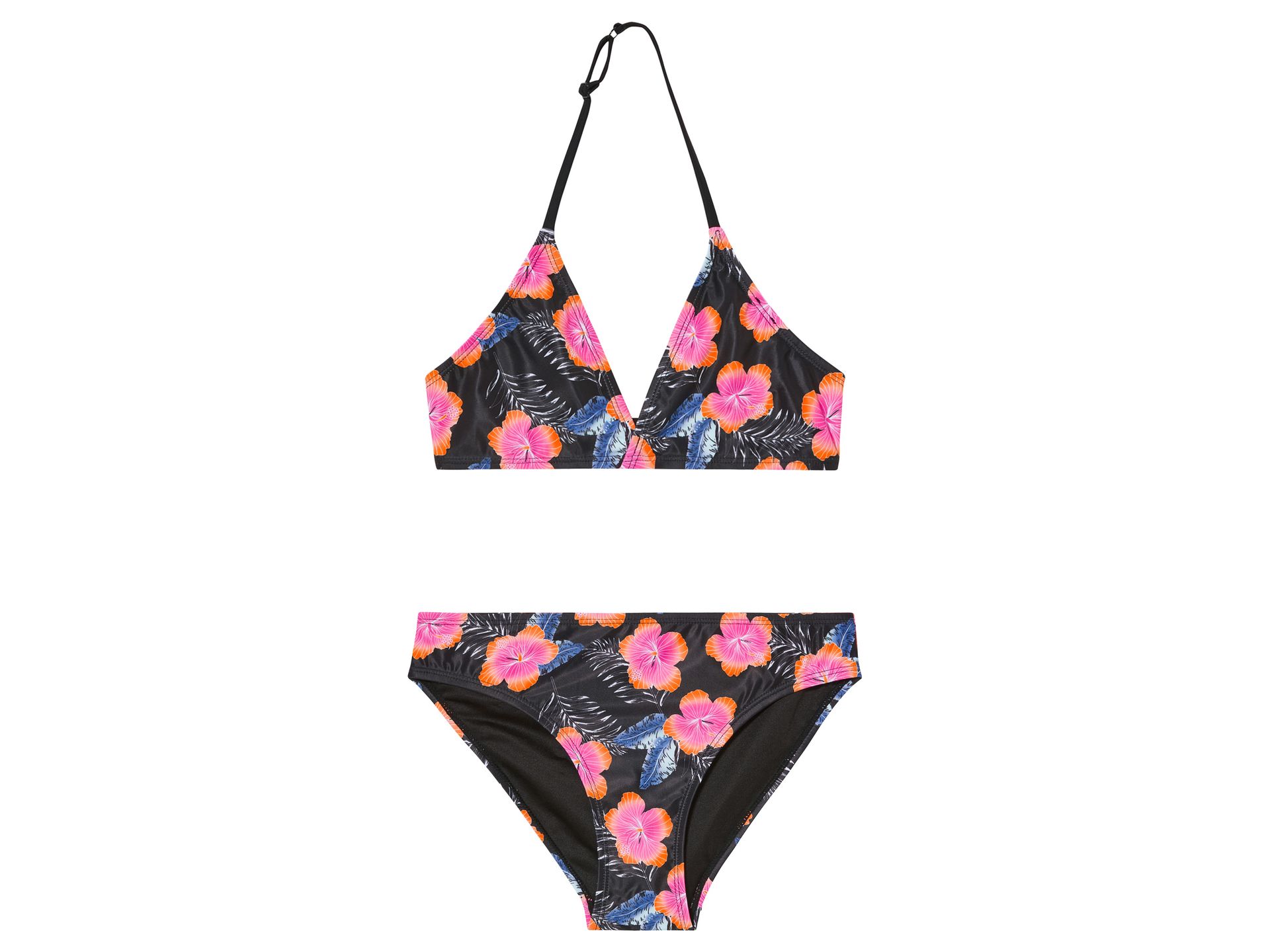 pepperts!® Stroje kąpielowy lub bikini dziewczęce (Kwiaty, 146/152)