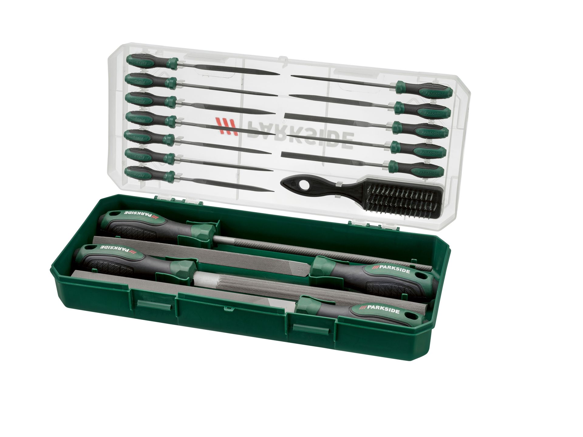 PARKSIDE® Zestaw pilników warsztatowych, 17 elementów