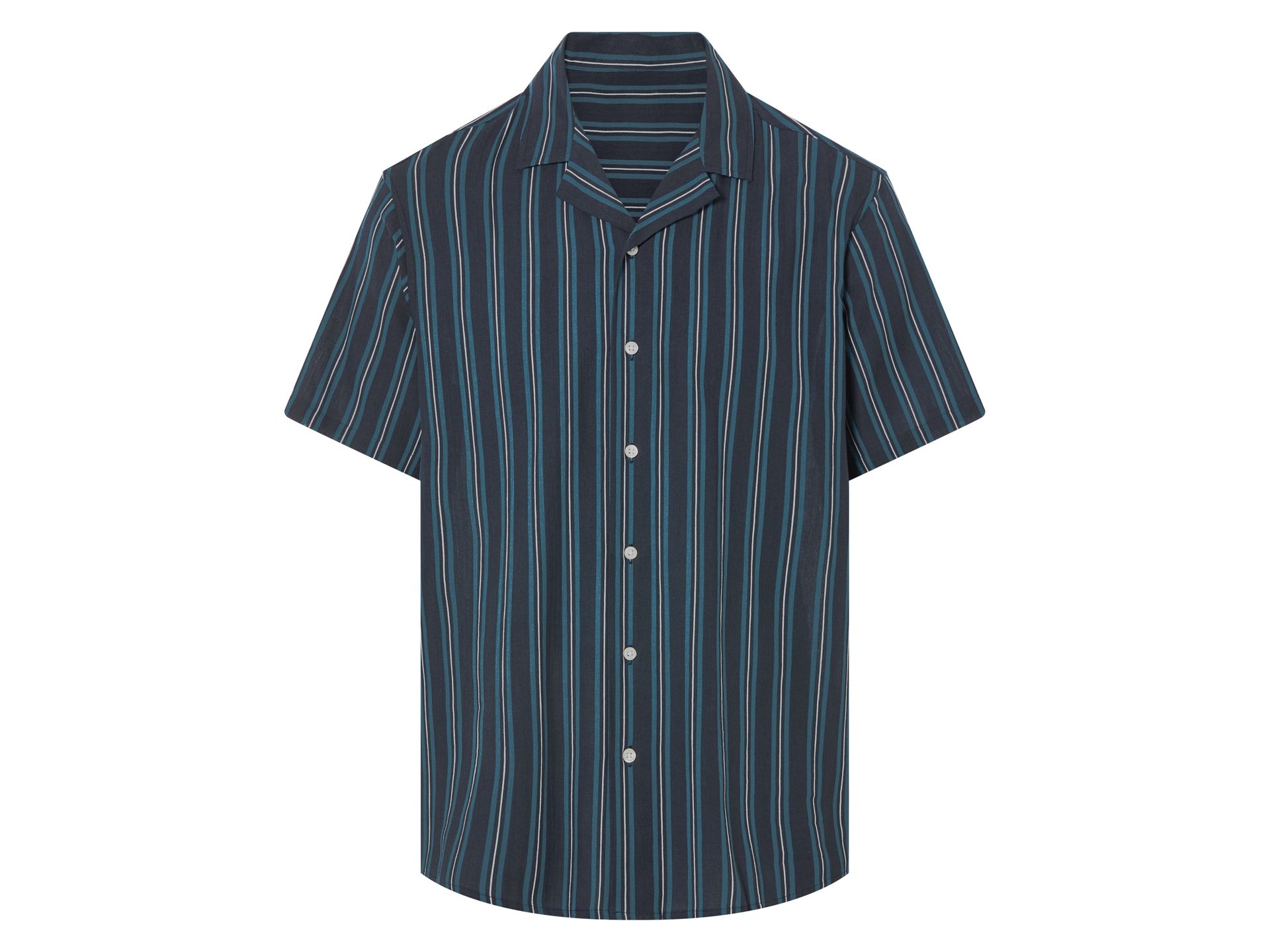 LIVERGY® Koszula męska z bawełny (Ciemnoniebieski, M (39/40))