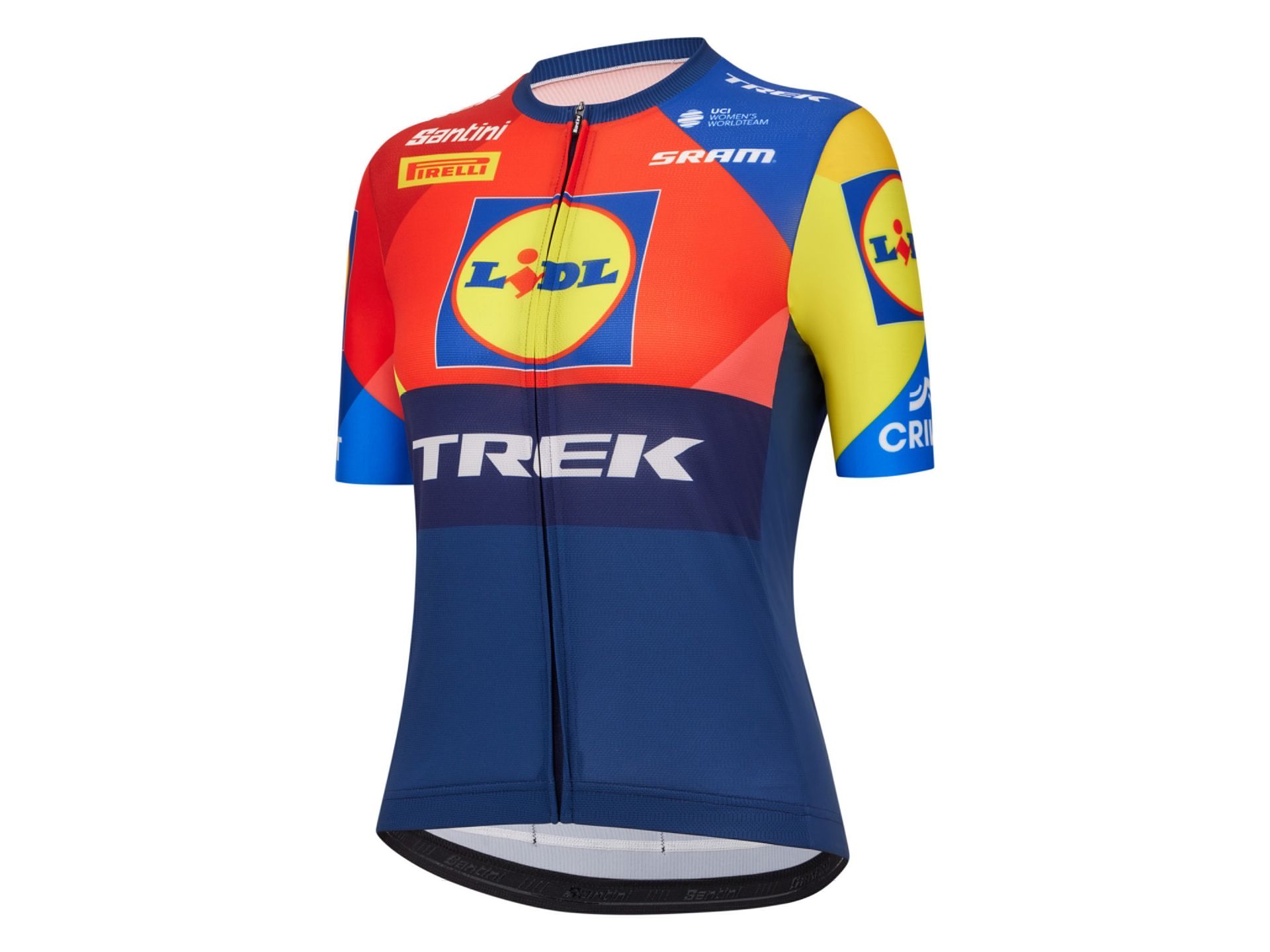 Santini Koszulka rowerowa damska Team Lidl-Trek (XS)