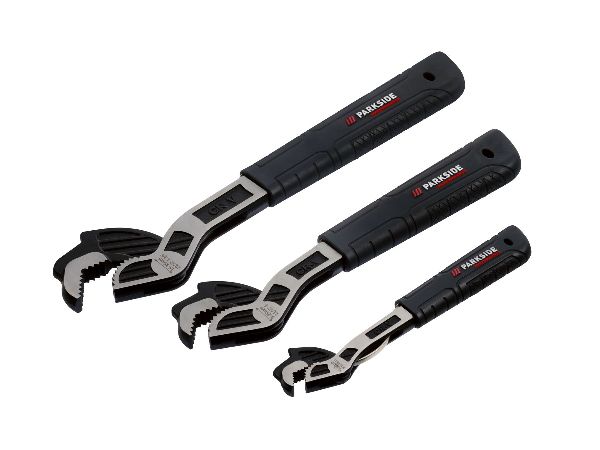 PARKSIDE PERFORMANCE® Zestaw 3 kluczy nastawnych