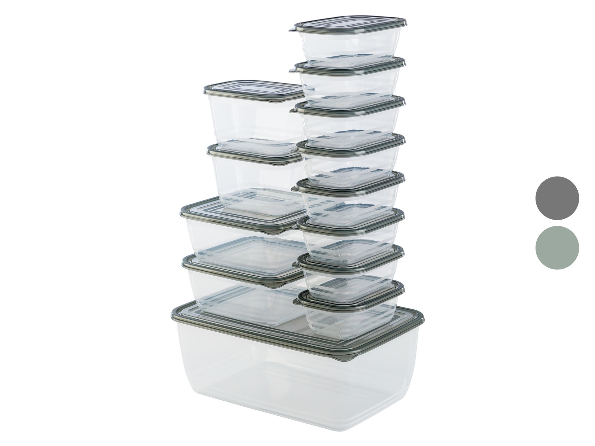 LIVARNO home Zestaw 13 pojemników do przechowywania żywności