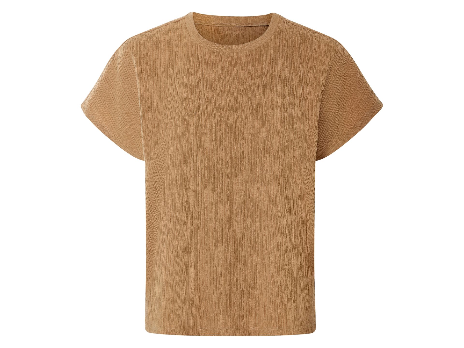 esmara® T-shirt damski (Camel, S(36/38))