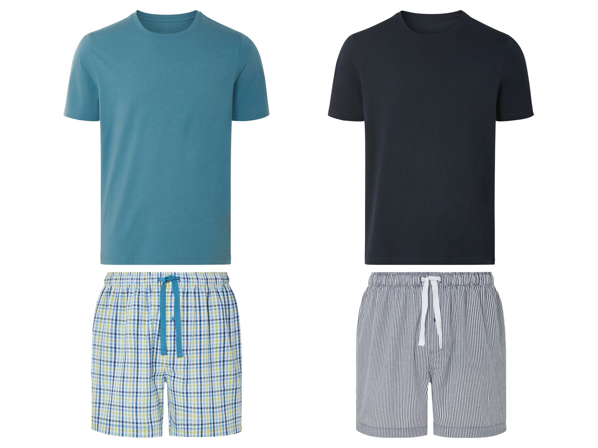 LIVERGY® Piżama męska z bawełny