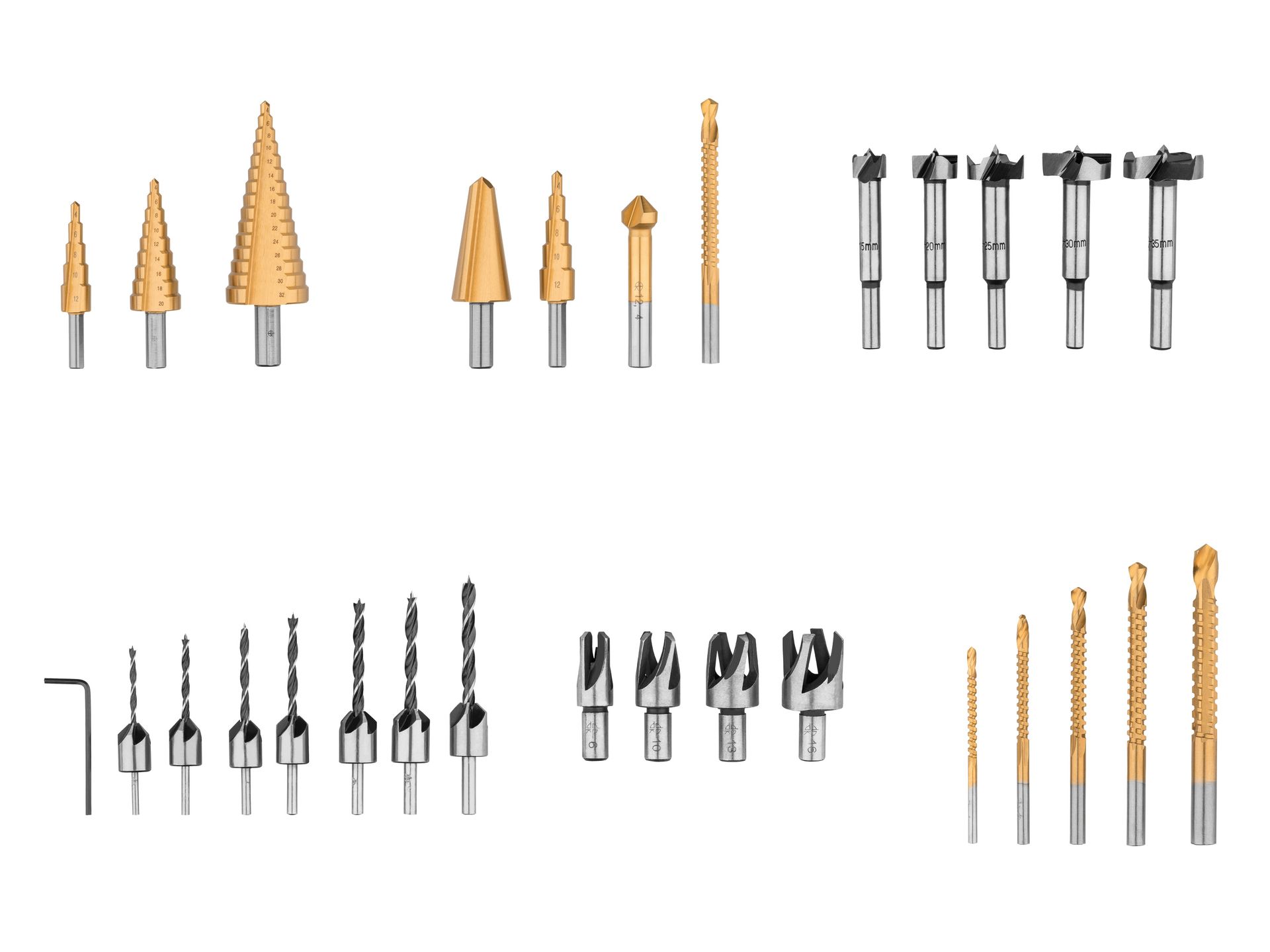 PARKSIDE® Zestaw wierteł specjalnych