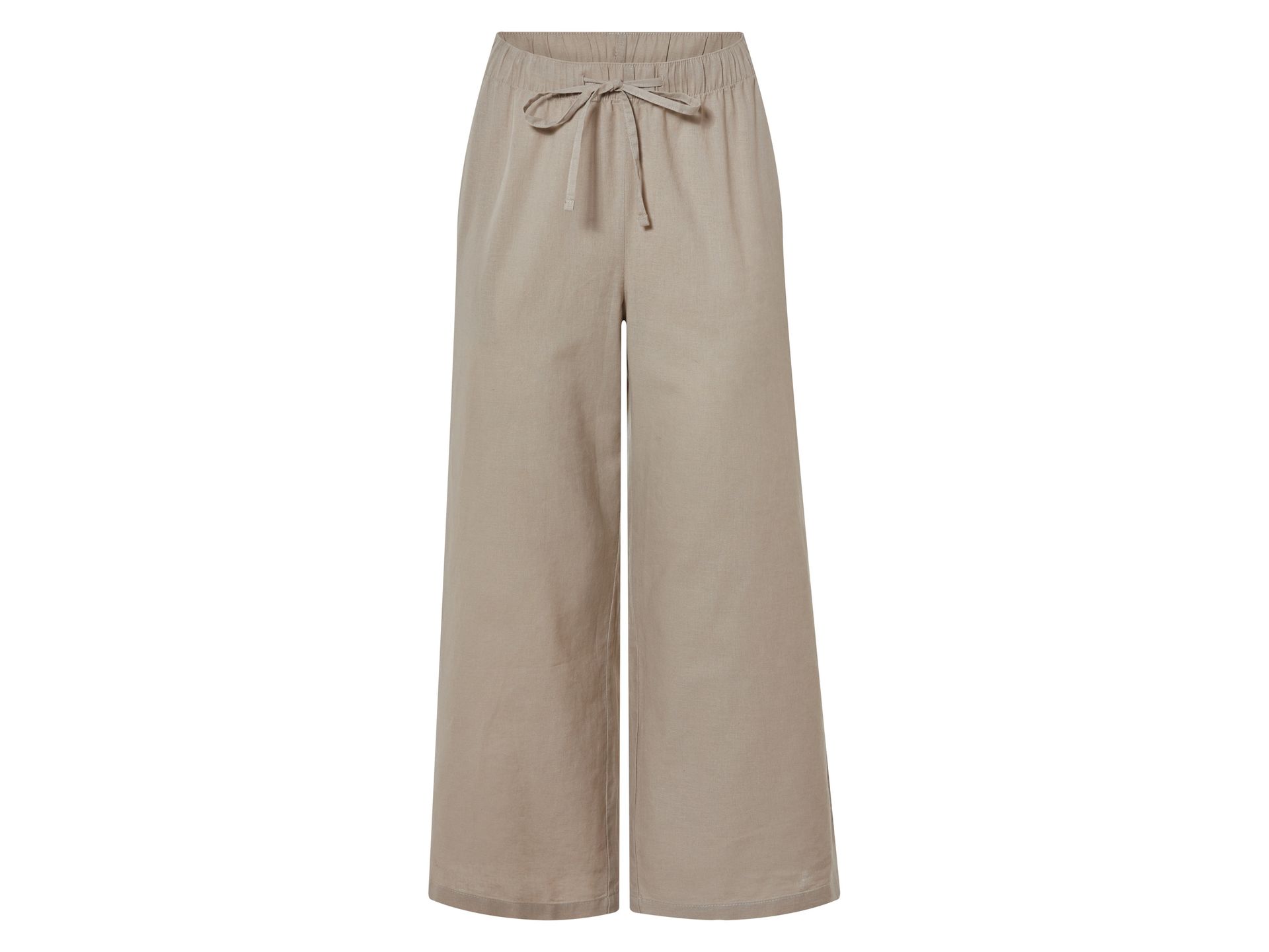 esmara® Kuloty damskie z bawełną i lnem (Taupe, 56)