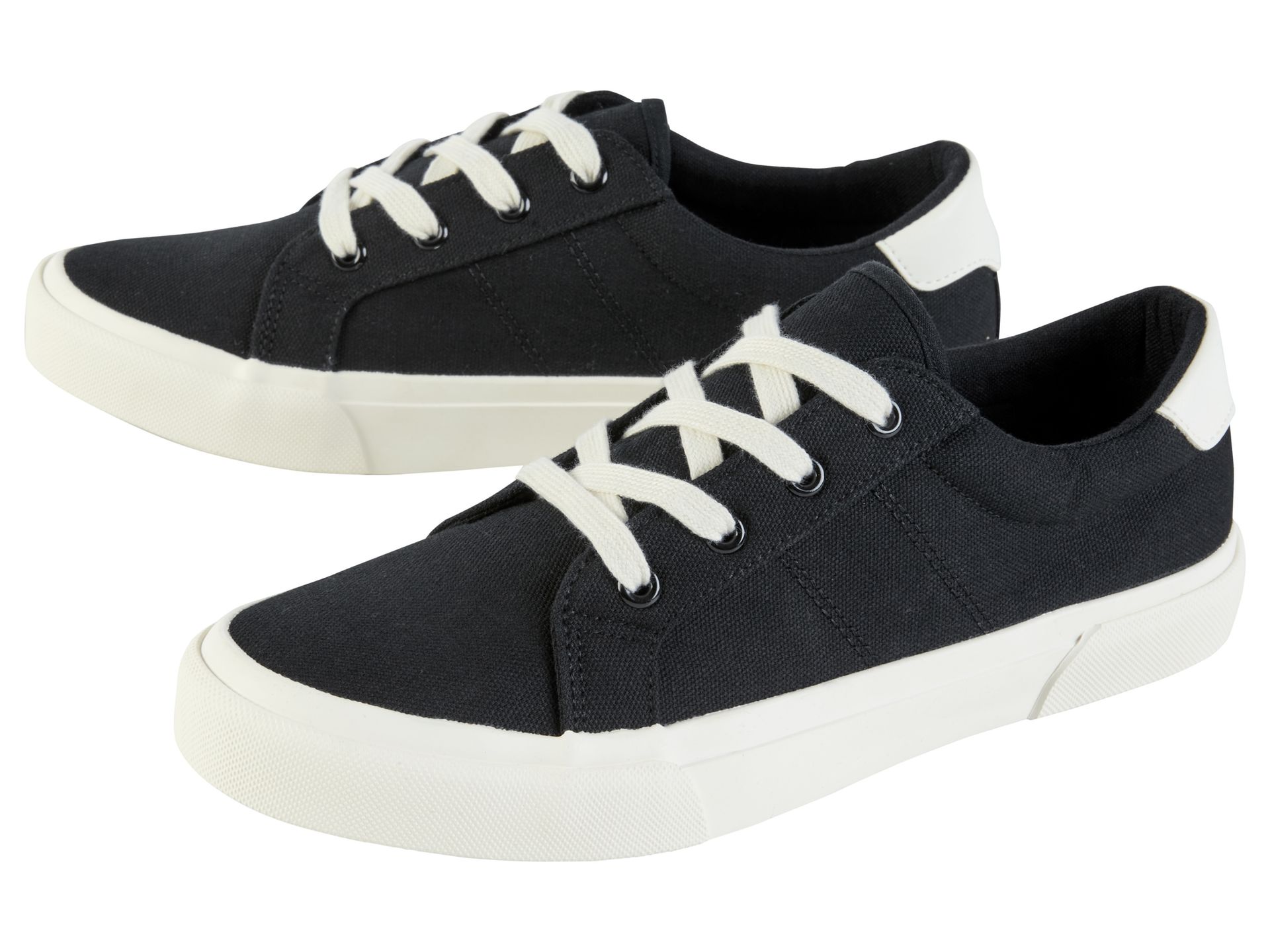 LIVERGY® Sneakery męskie (Czarny, 44)