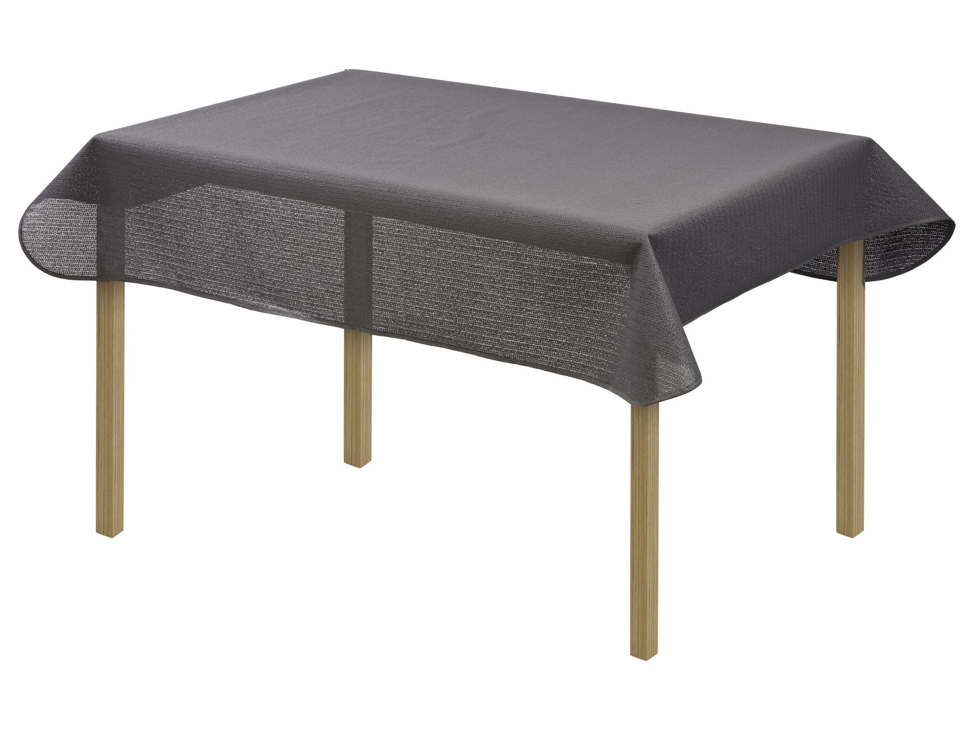 LIVARNO home Obrus ogrodowy, 130 x 160 cm (kątowy drobny, Szary)