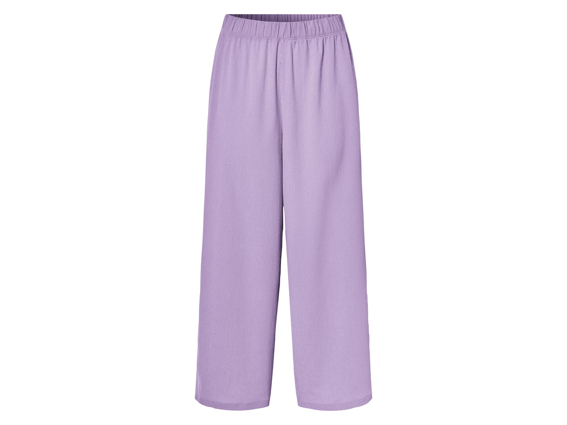 esmara® Spodnie damskie z szerokimi nogawkami (Fioletowy, L(44/46))