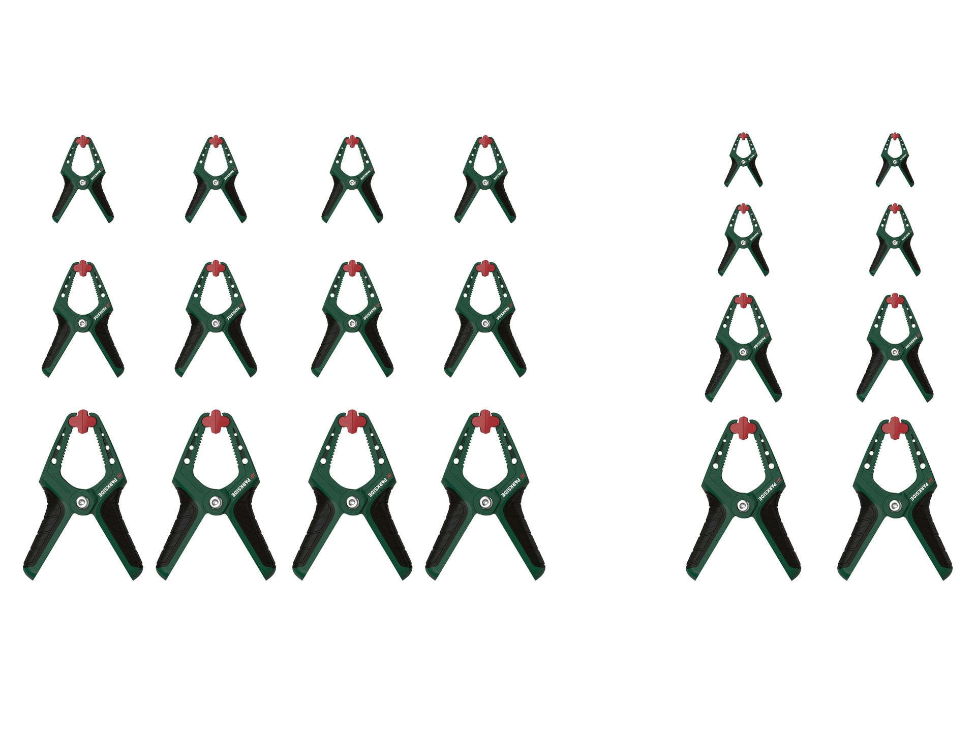 PARKSIDE® Zestaw ścisków z miękkimi szczękami