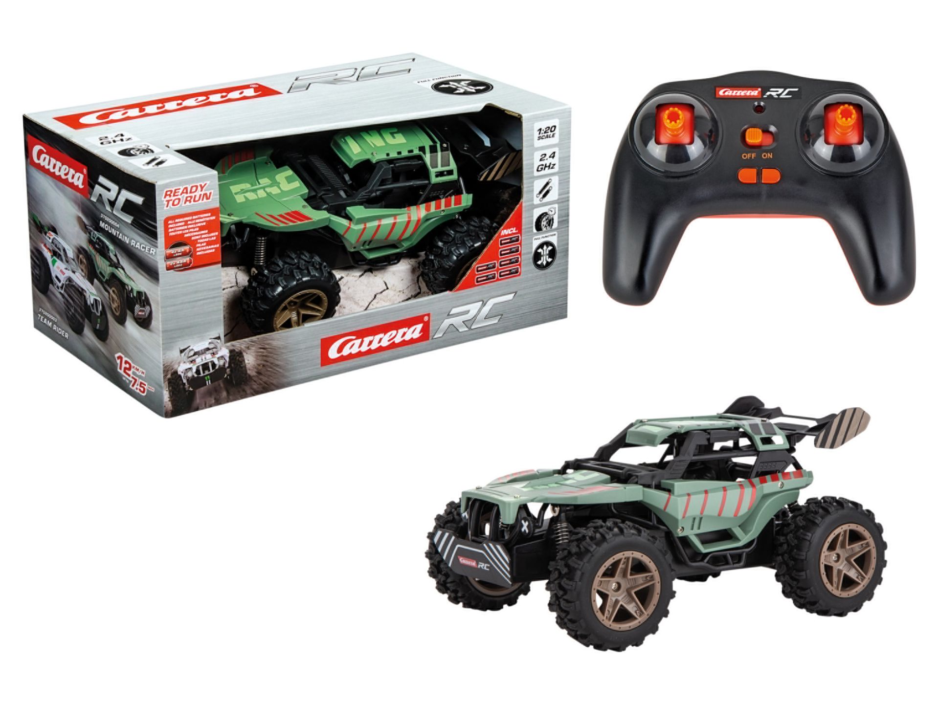 Carrera Team Rider / Mountain Rider z pilotem zawodnik górski