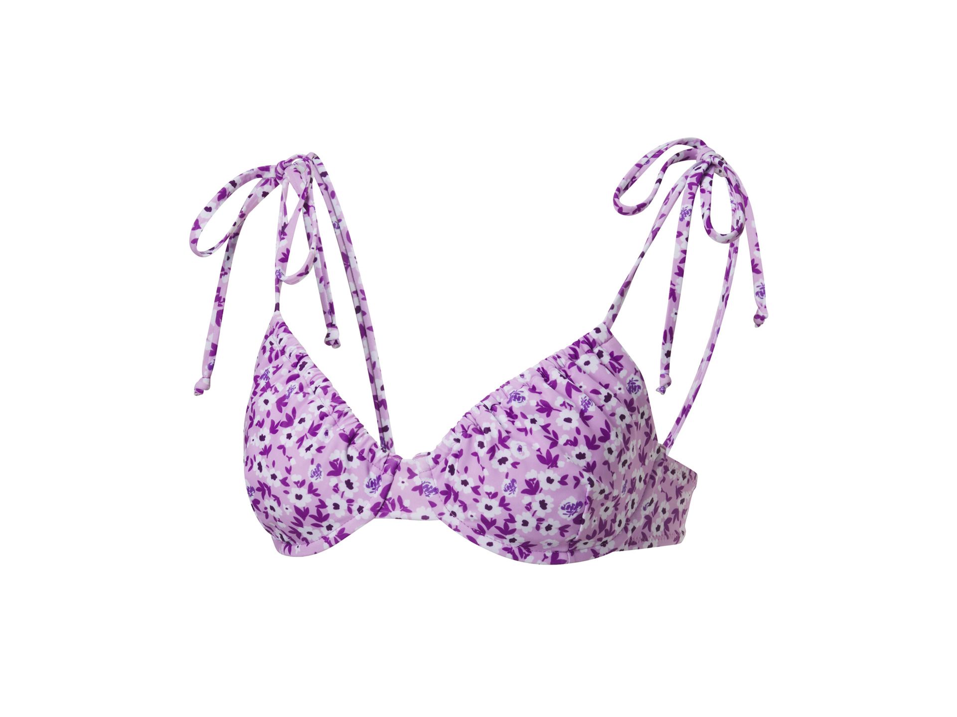 CRIVIT Biustonosz bikini (Fioletowy, 40)