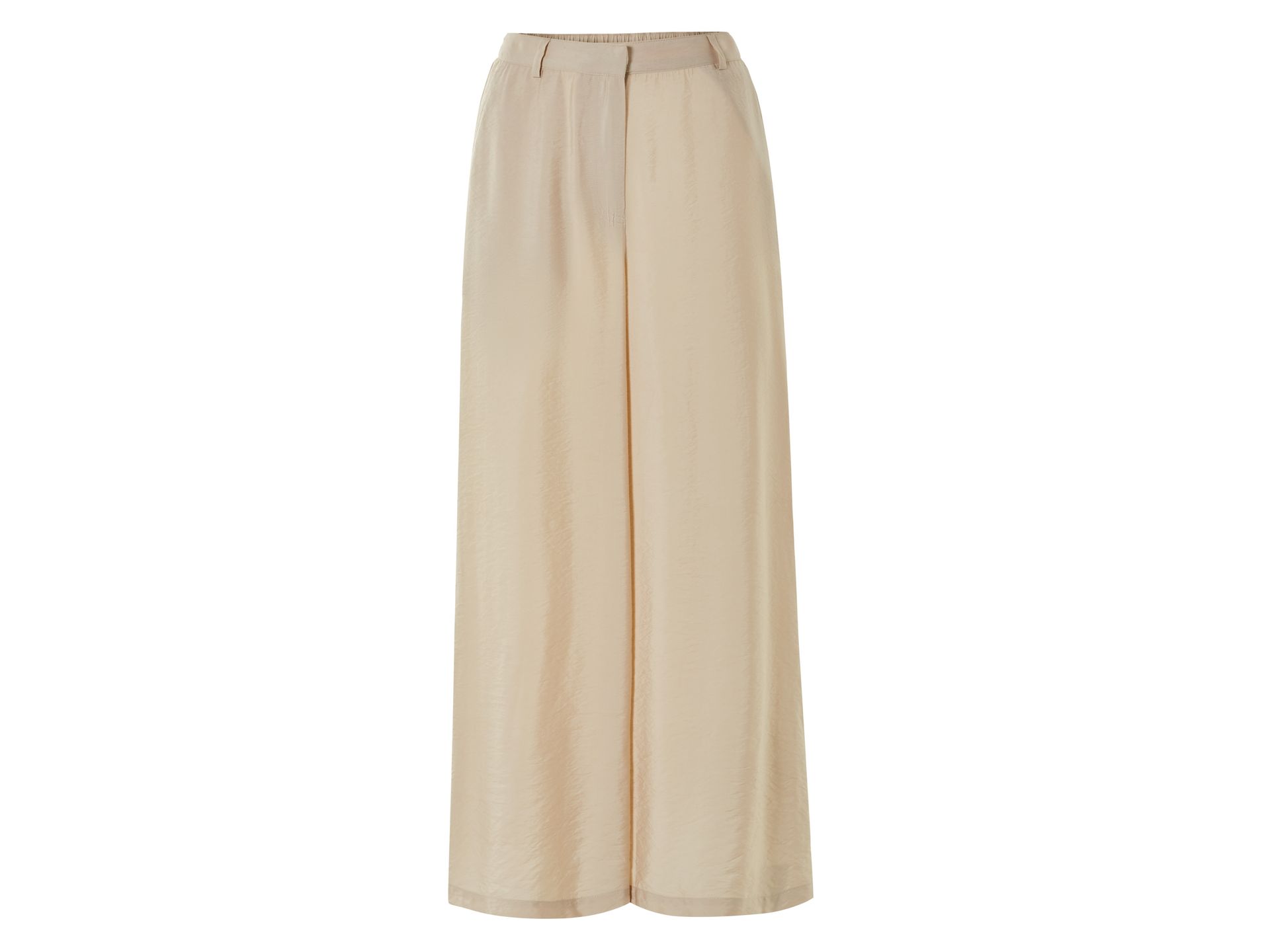 esmara® Spodnie damskie wide leg (Beżowy, 36)