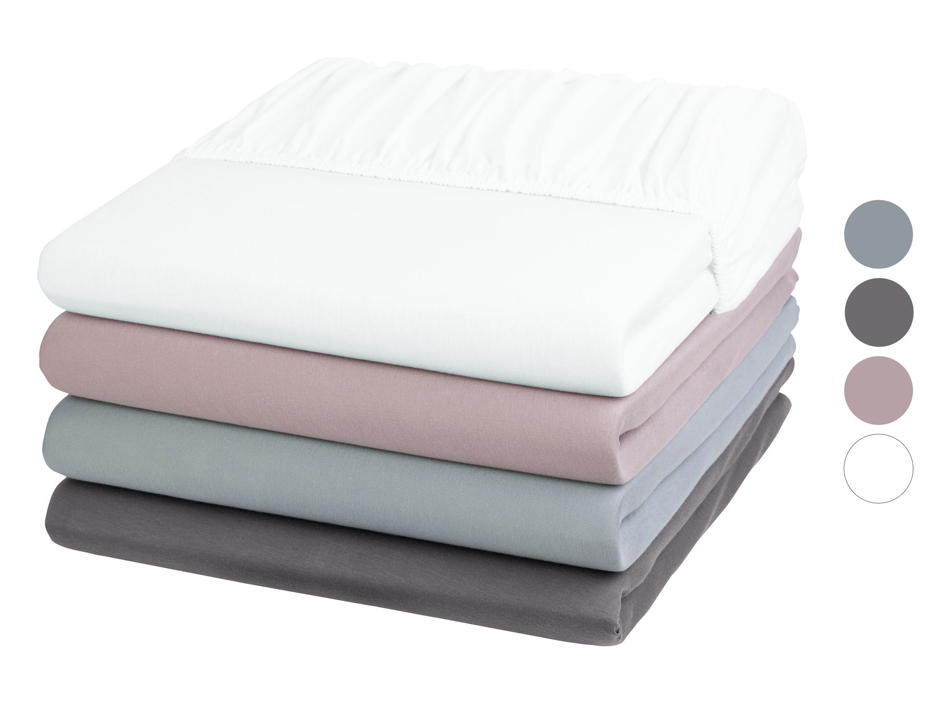 LIVARNO home Prześcieradło z dżerseju i modalu z gumką, 90-100 x 200 cm