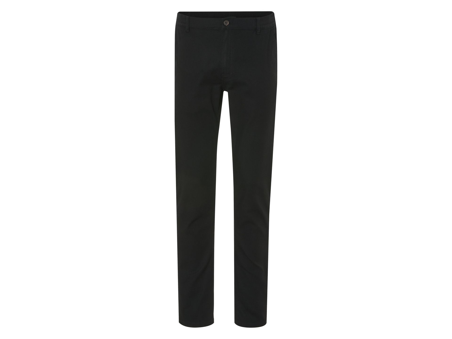 LIVERGY® Chinosy męskie slim fit (Czarny, L (52/54))