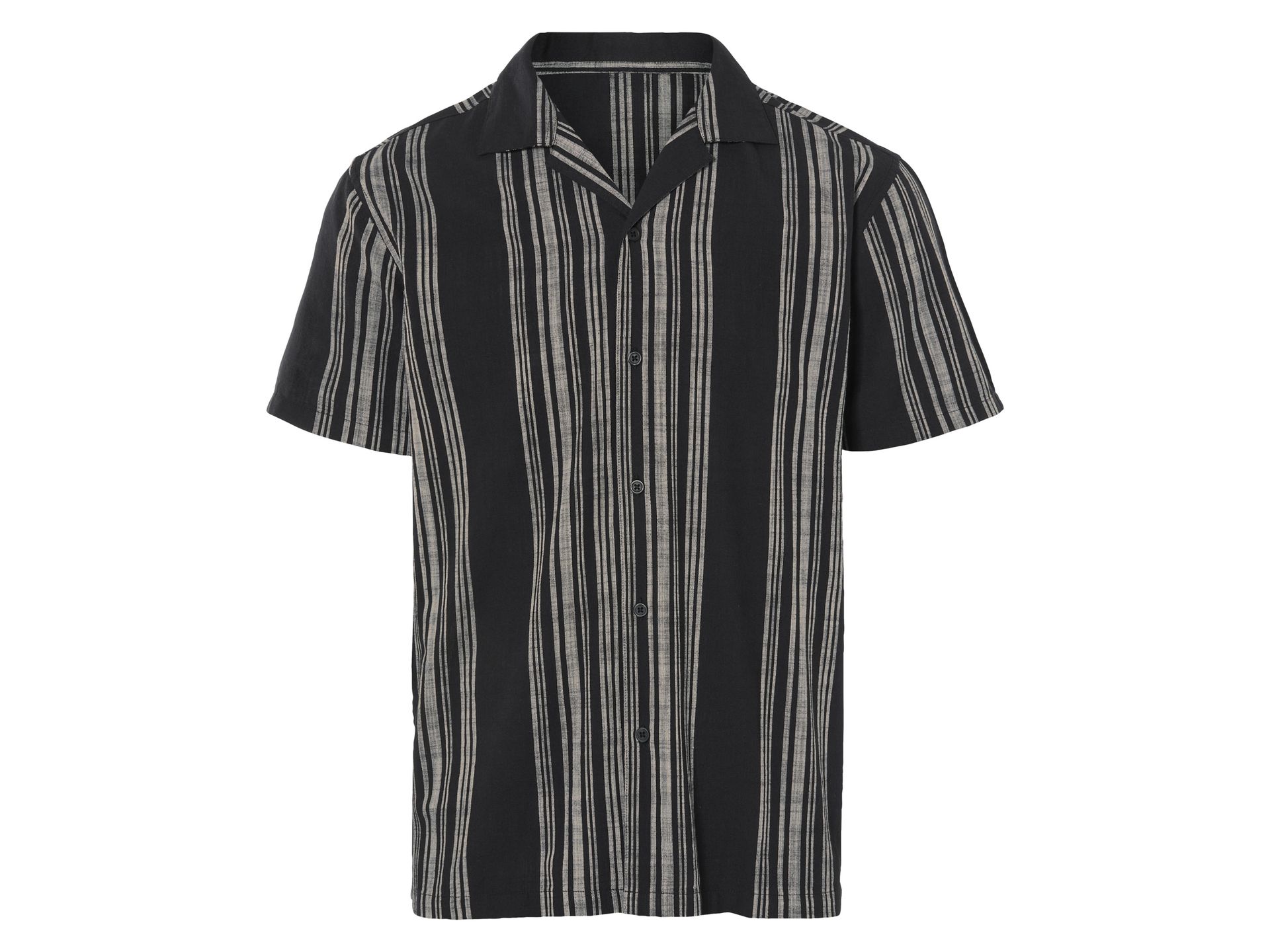 LIVERGY® Koszula męska z bawełny (W paski, XXL (45/46))