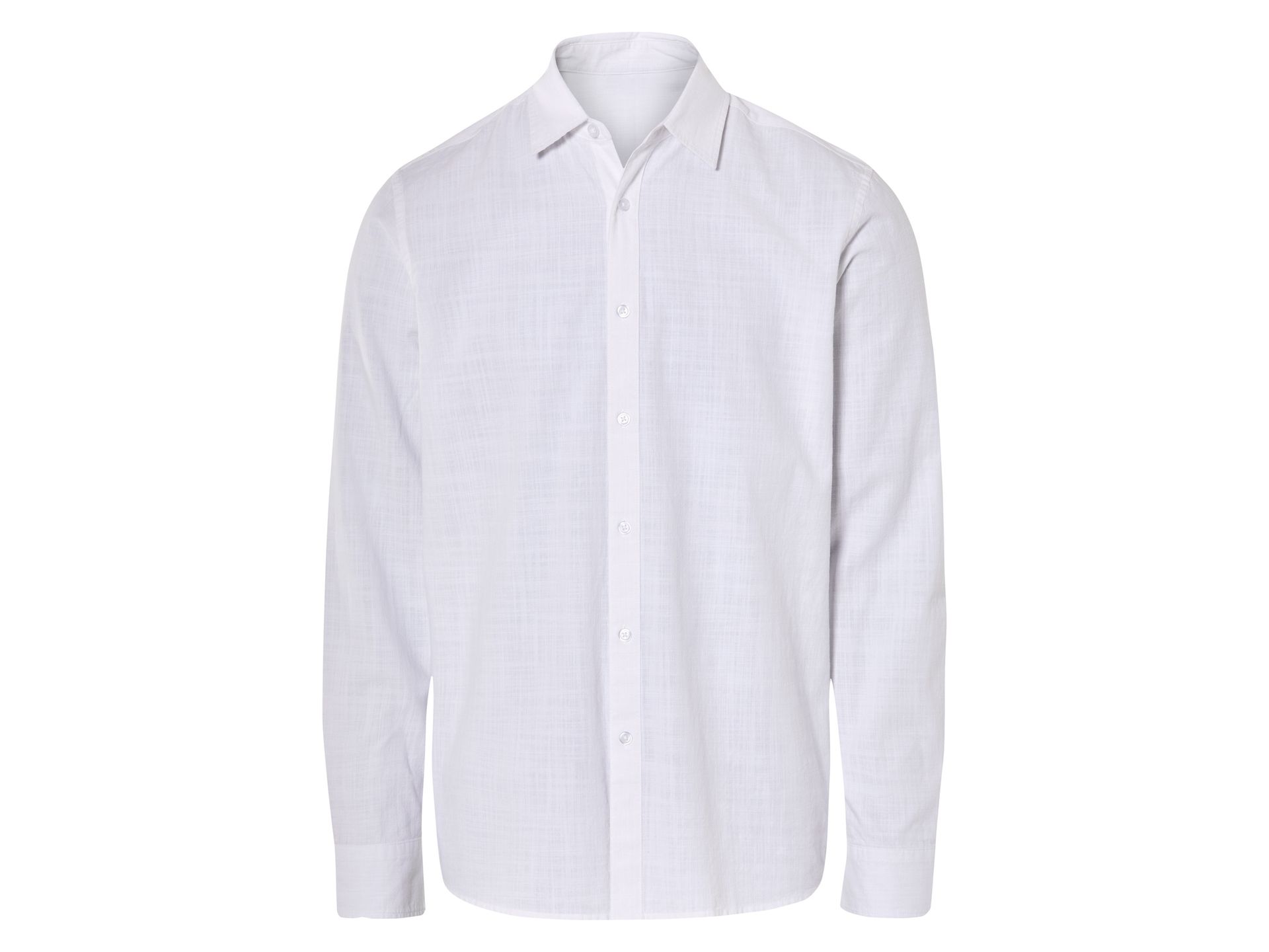 LIVERGY® Koszula męska z bawełny (Biały, XL (43/44))