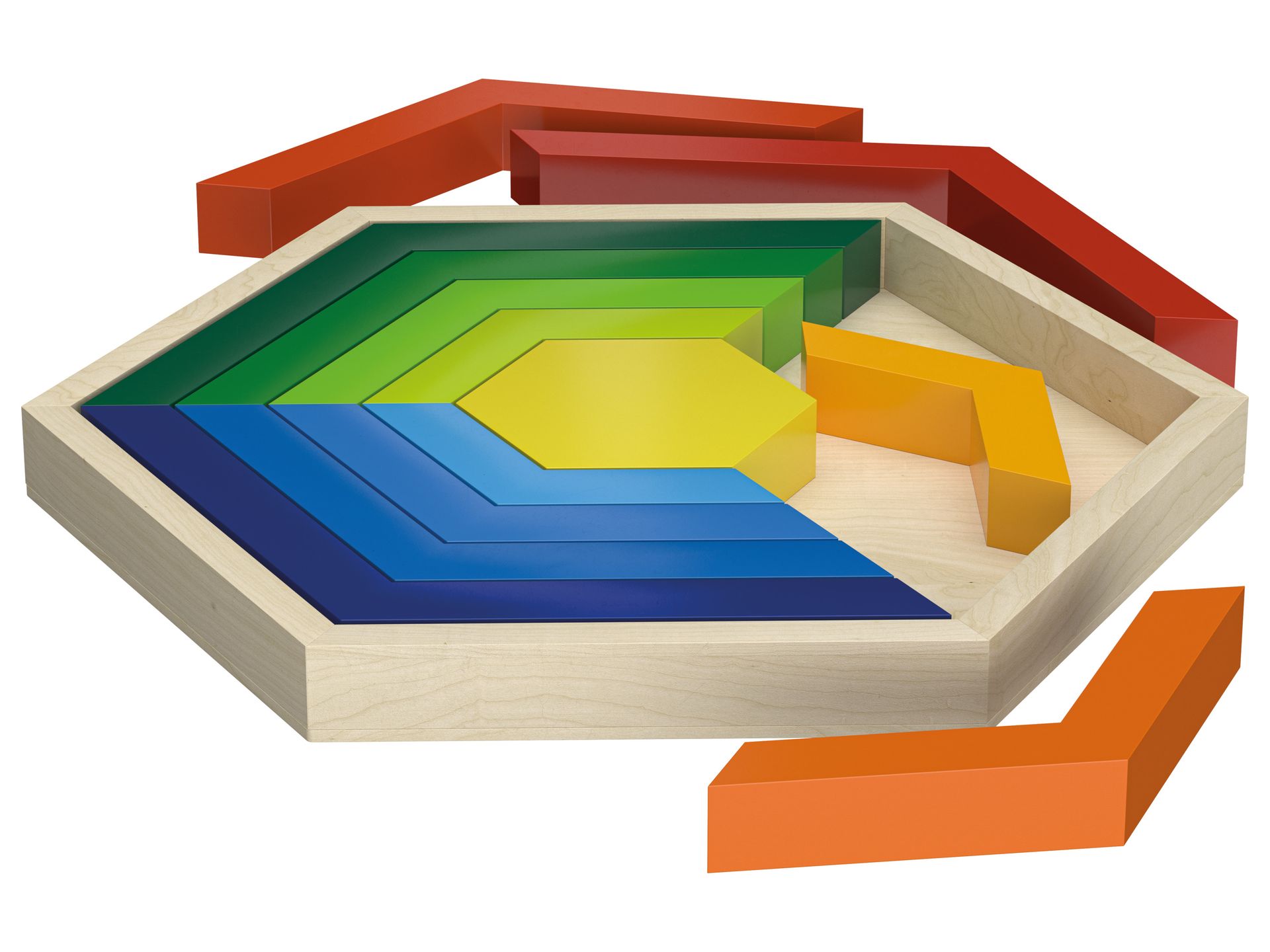 Playtive Zabawki edukacyjne z drewna Układanka