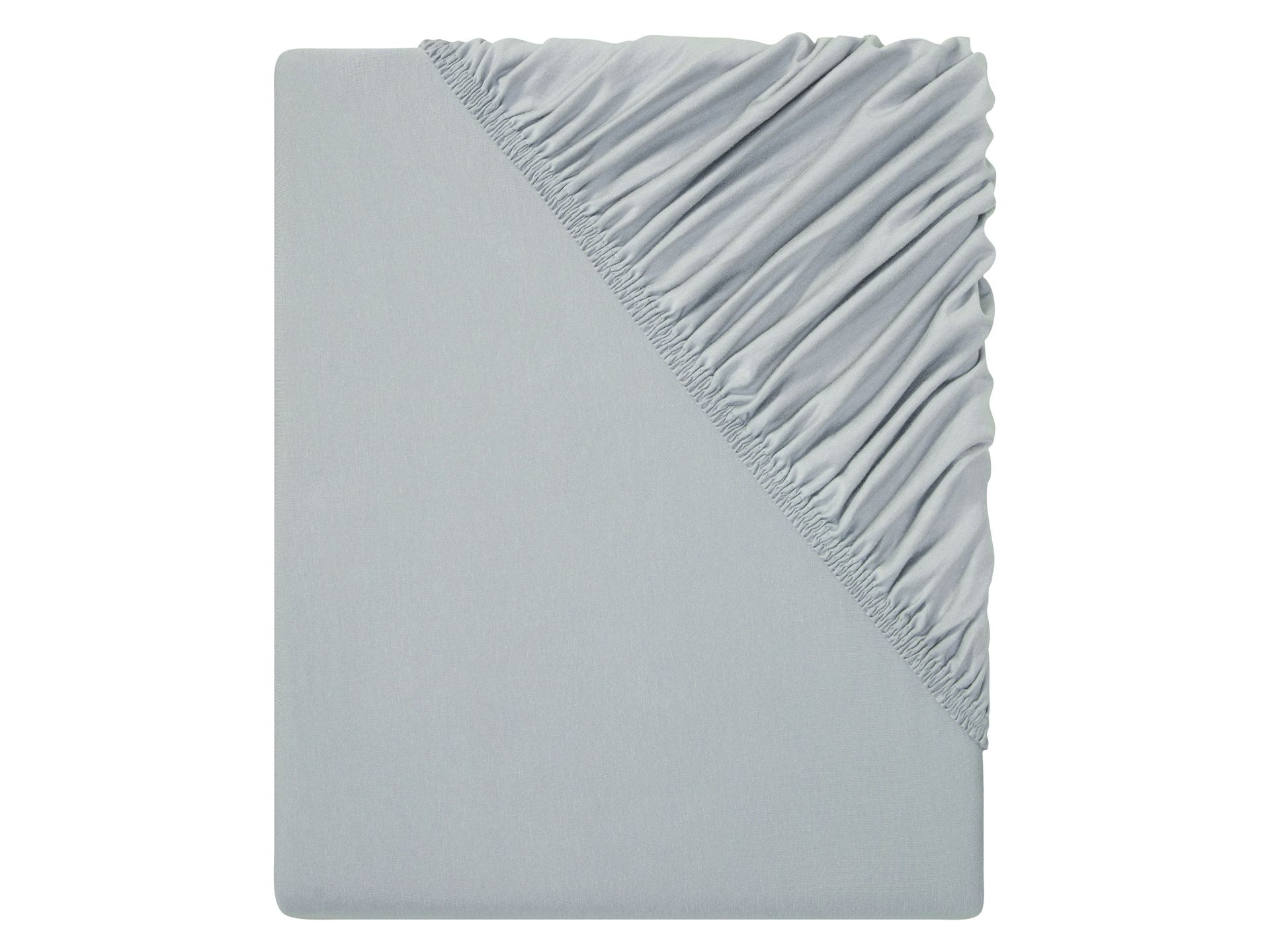 LIVARNO home Prześcieradło z dżerseju i modalu z gumką, 180-200 x 200 cm (Niebieski)