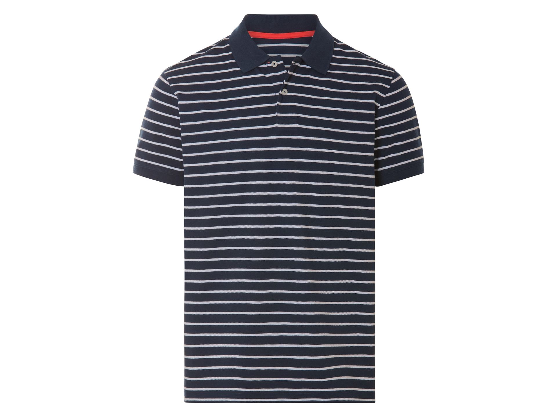 esmara Men Koszulka polo męska z bawełny (Granatowy, L (52-54))