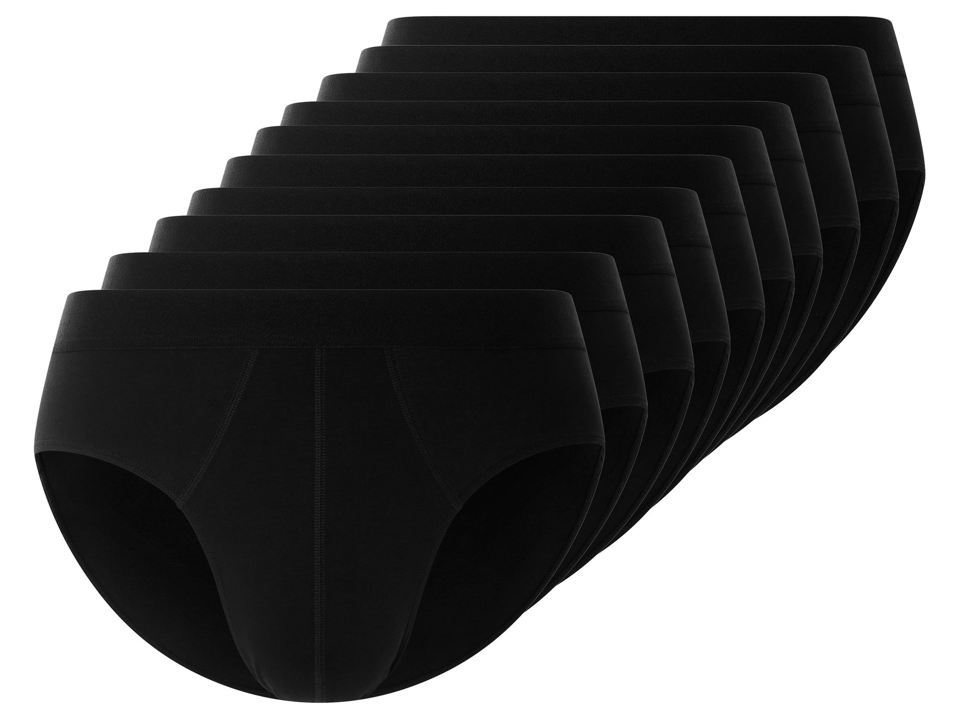 esmara Men Majtki slipy męskie z bawełną, 10 pary