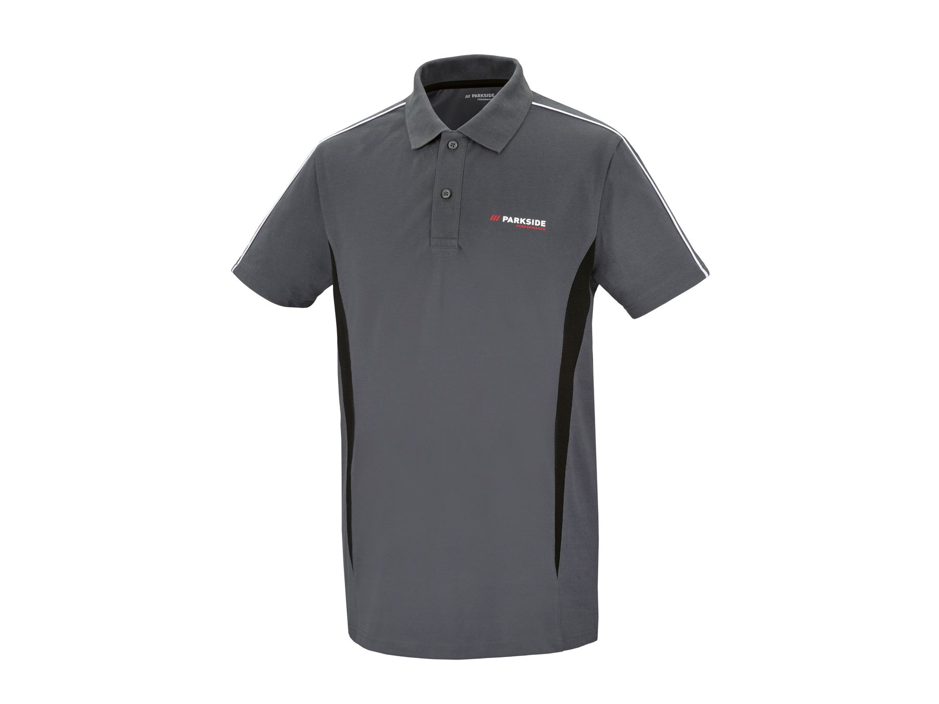 PARKSIDE PERFORMANCE® Koszulka polo męska (Szary, M (48/50))