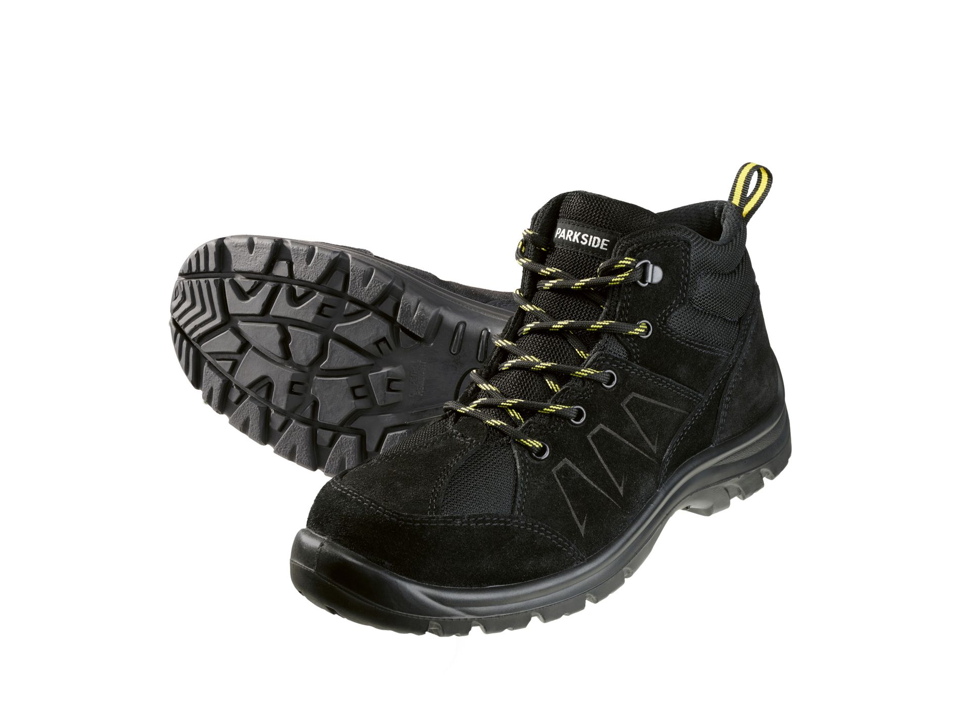 PARKSIDE® Buty ochronne męskie S3, skórzane (Wysoka cholewka, 45)